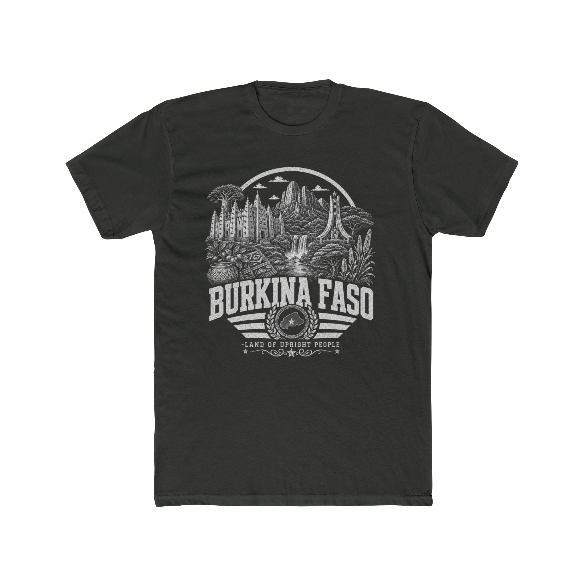 Burkina Faso Land of Upright People Men's Tee