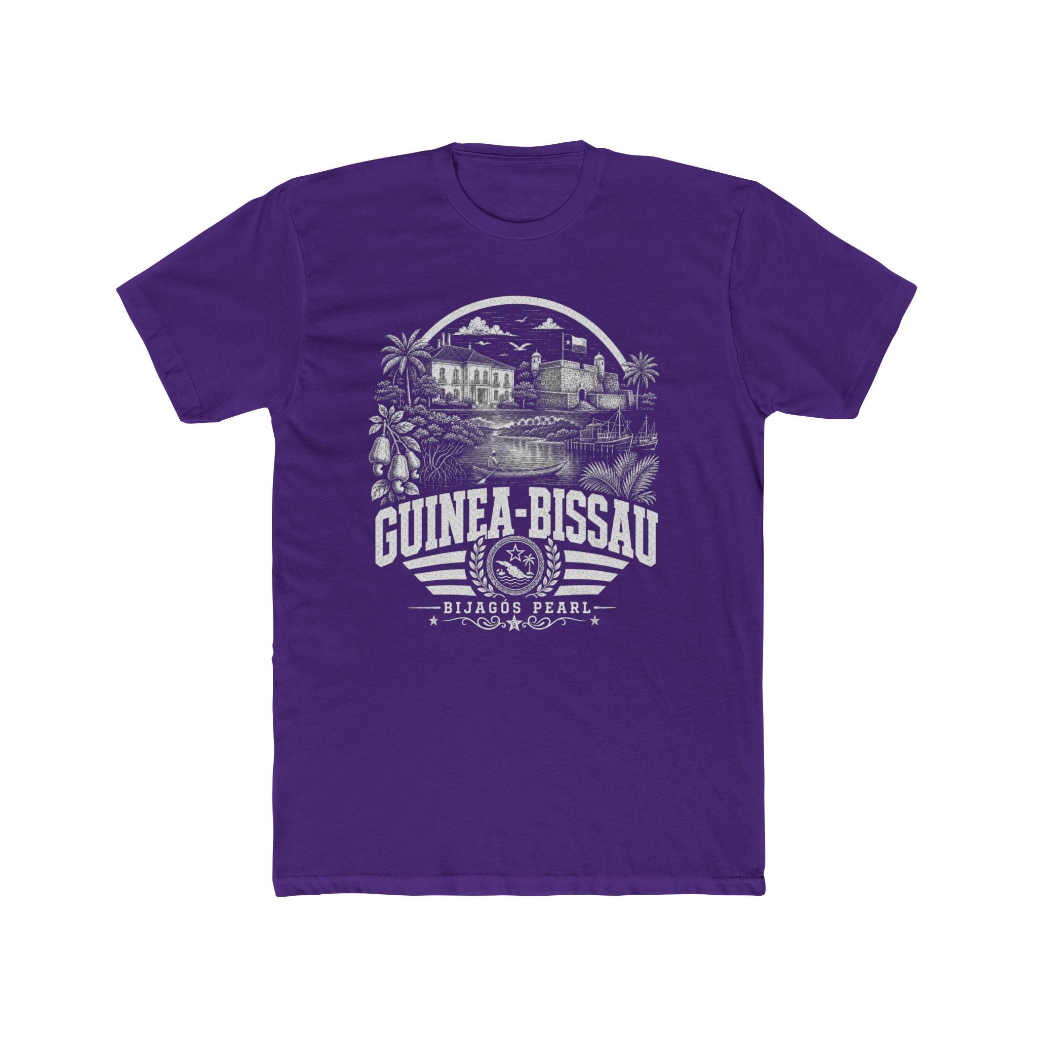 Camiseta Masculina Pérola Bijagós Guiné-Bissau