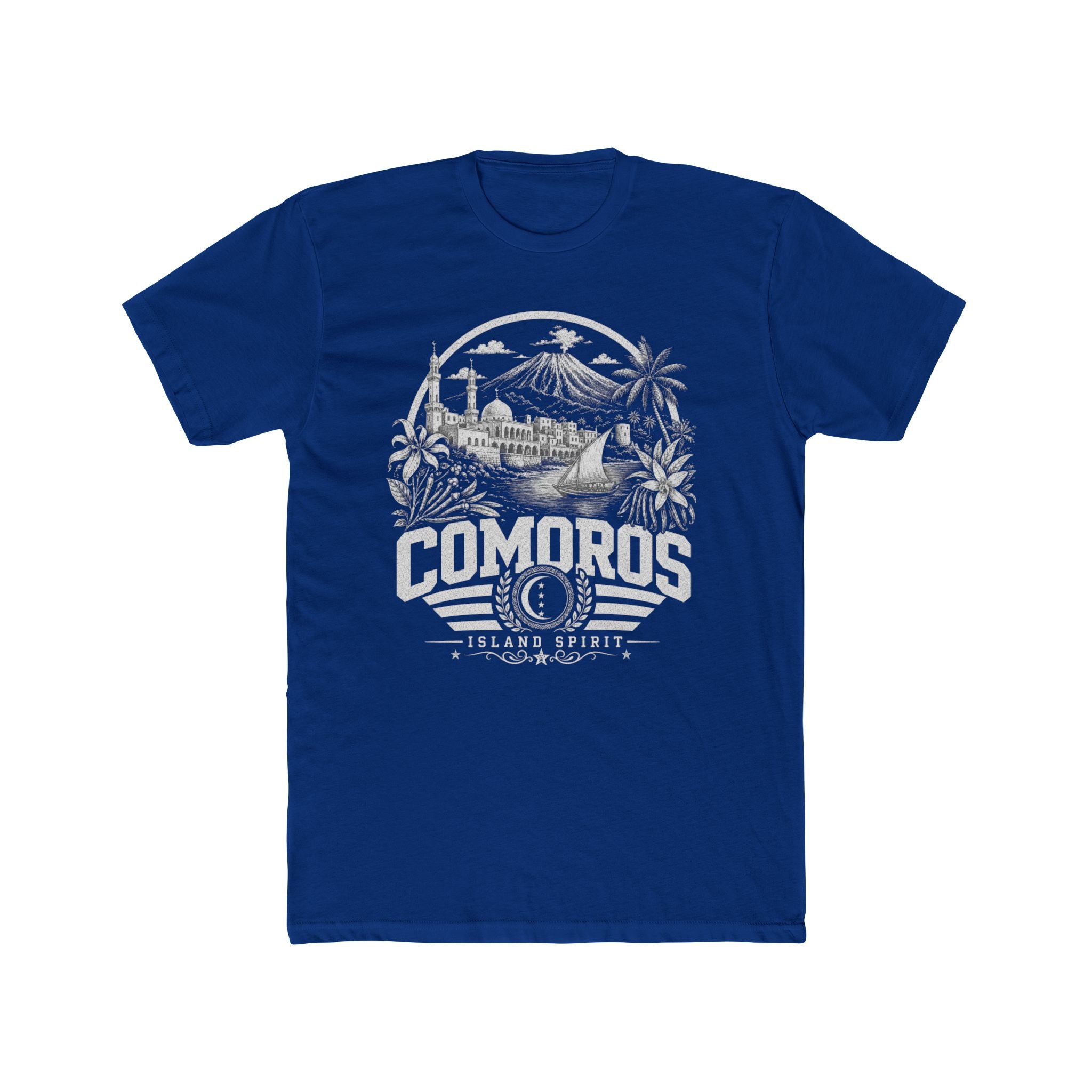 Camiseta Masculina Comoros Island Spirit