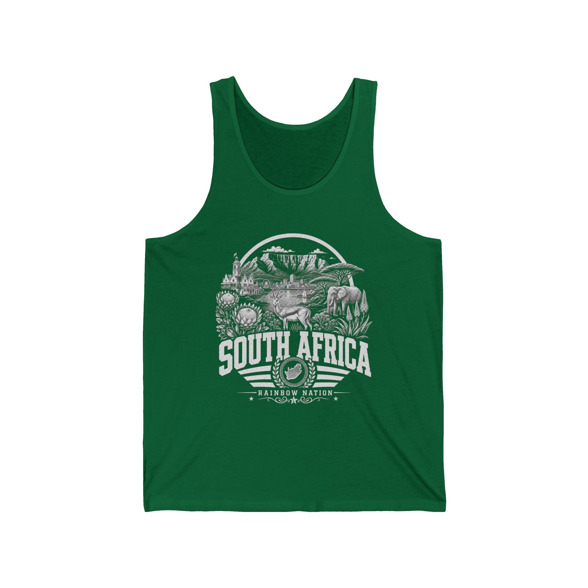South Africa Rainbow Nation Men's Tank Top