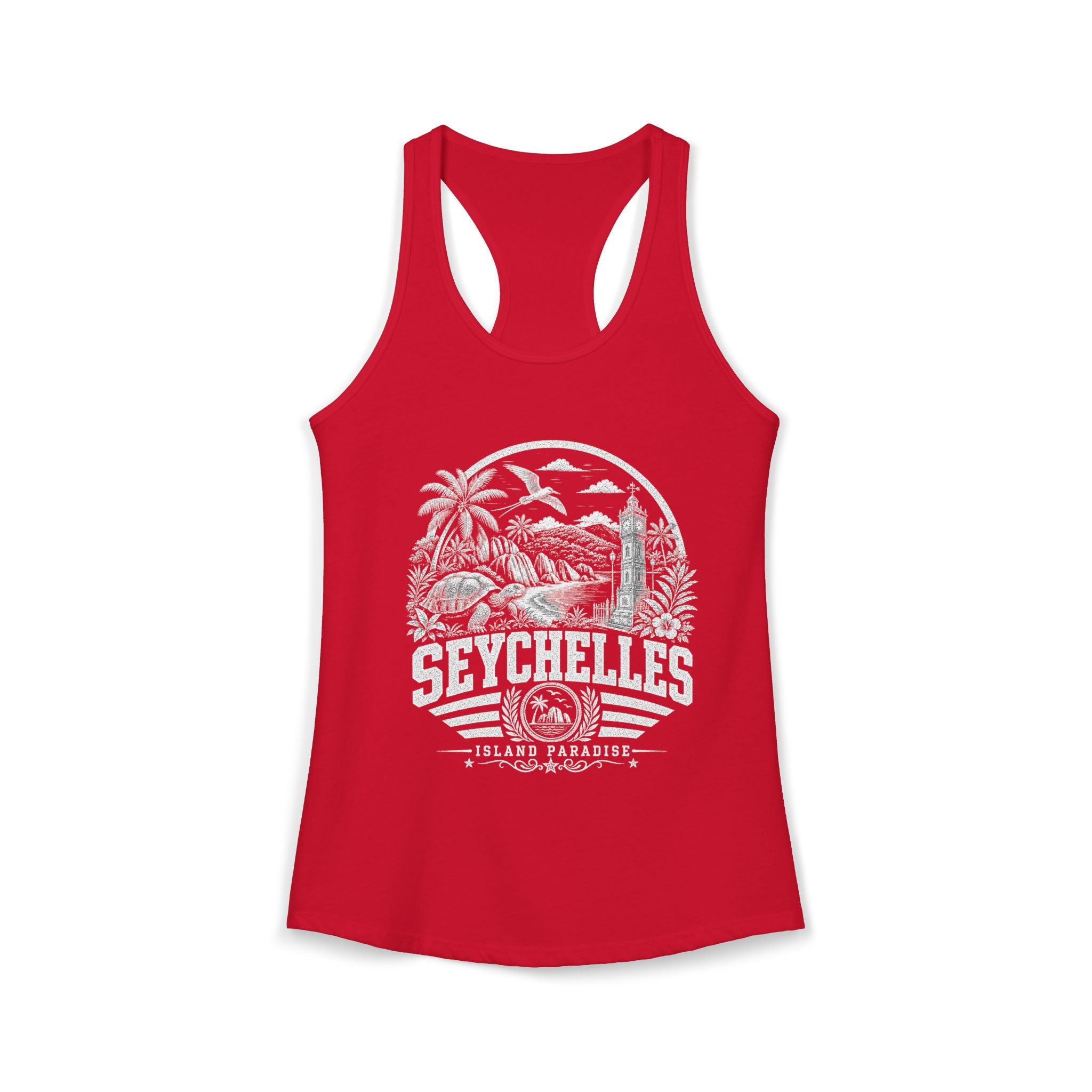 Seychelles Island Paradise Women's Tank Top