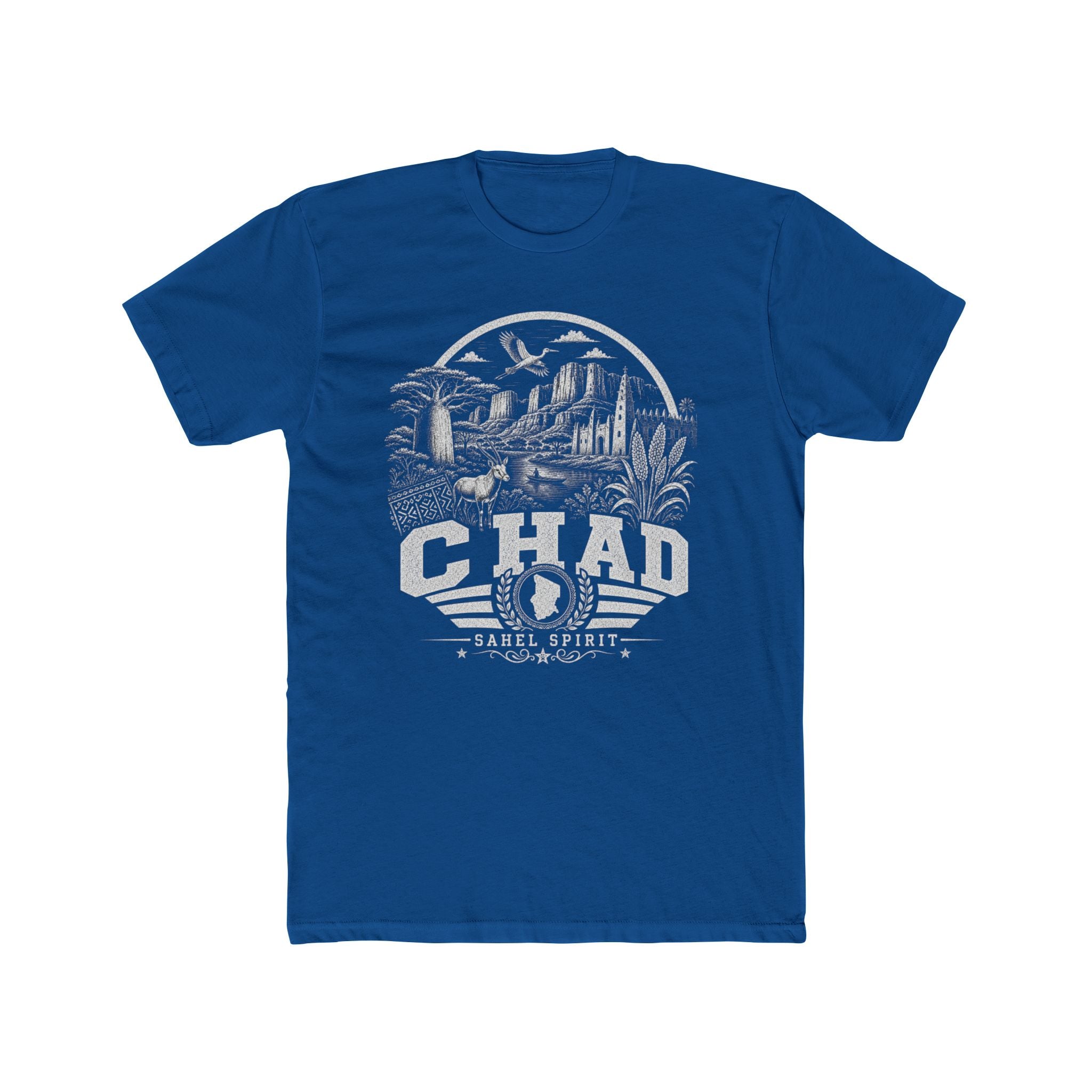 Camiseta Masculina Chade Sahel Spirit