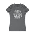 Romania vintage landmarks women's tee — iconic landmark design | Nameshi Destinations (view 11)