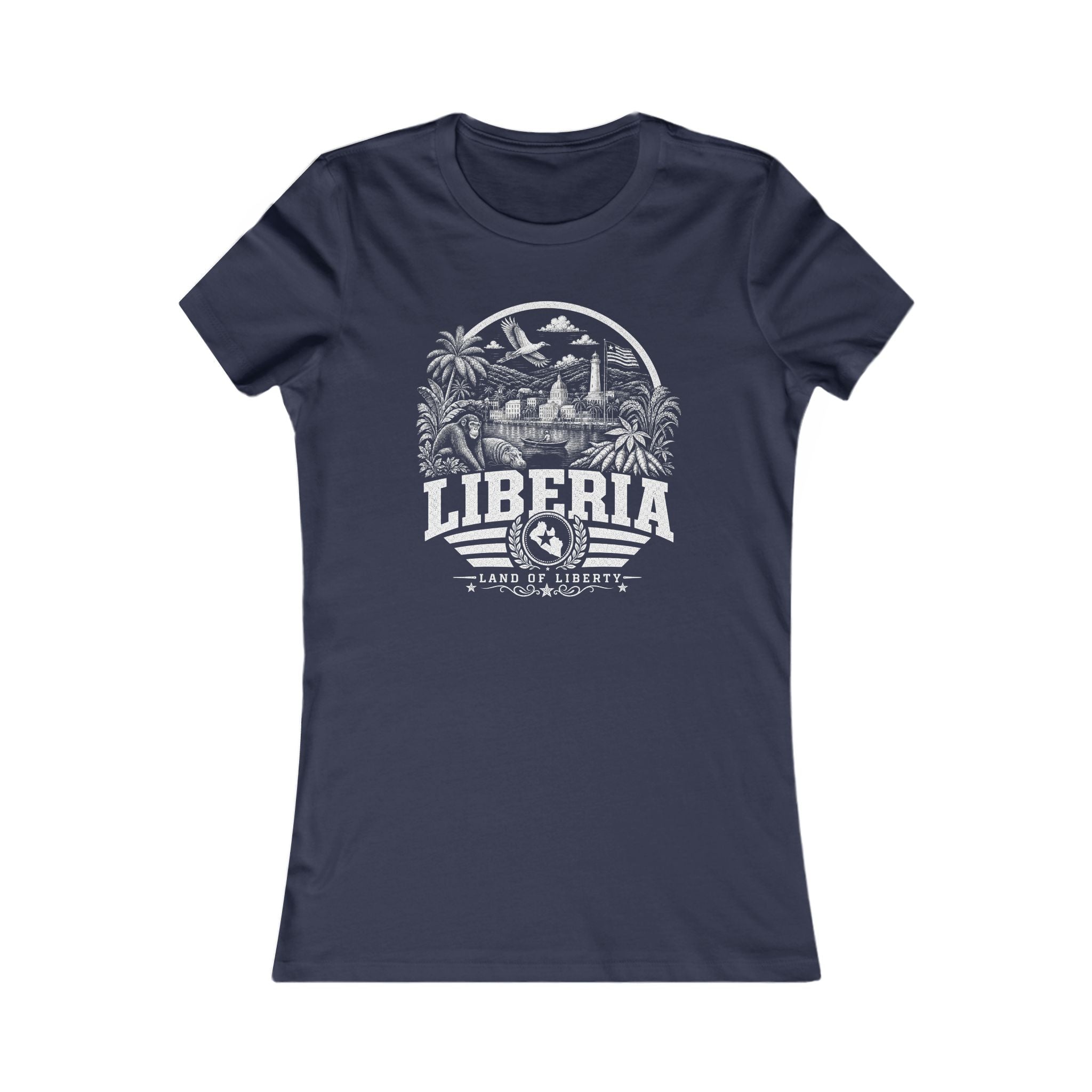Liberia Land of Liberty Women's Tee