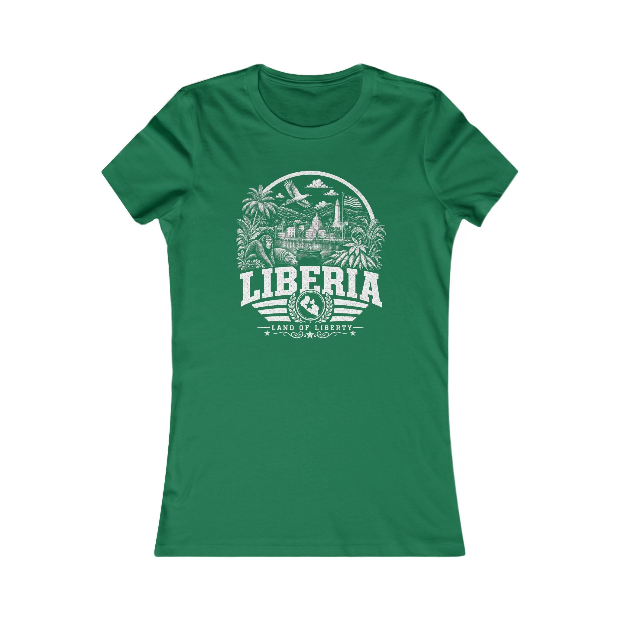 Liberia Land of Liberty Women's Tee