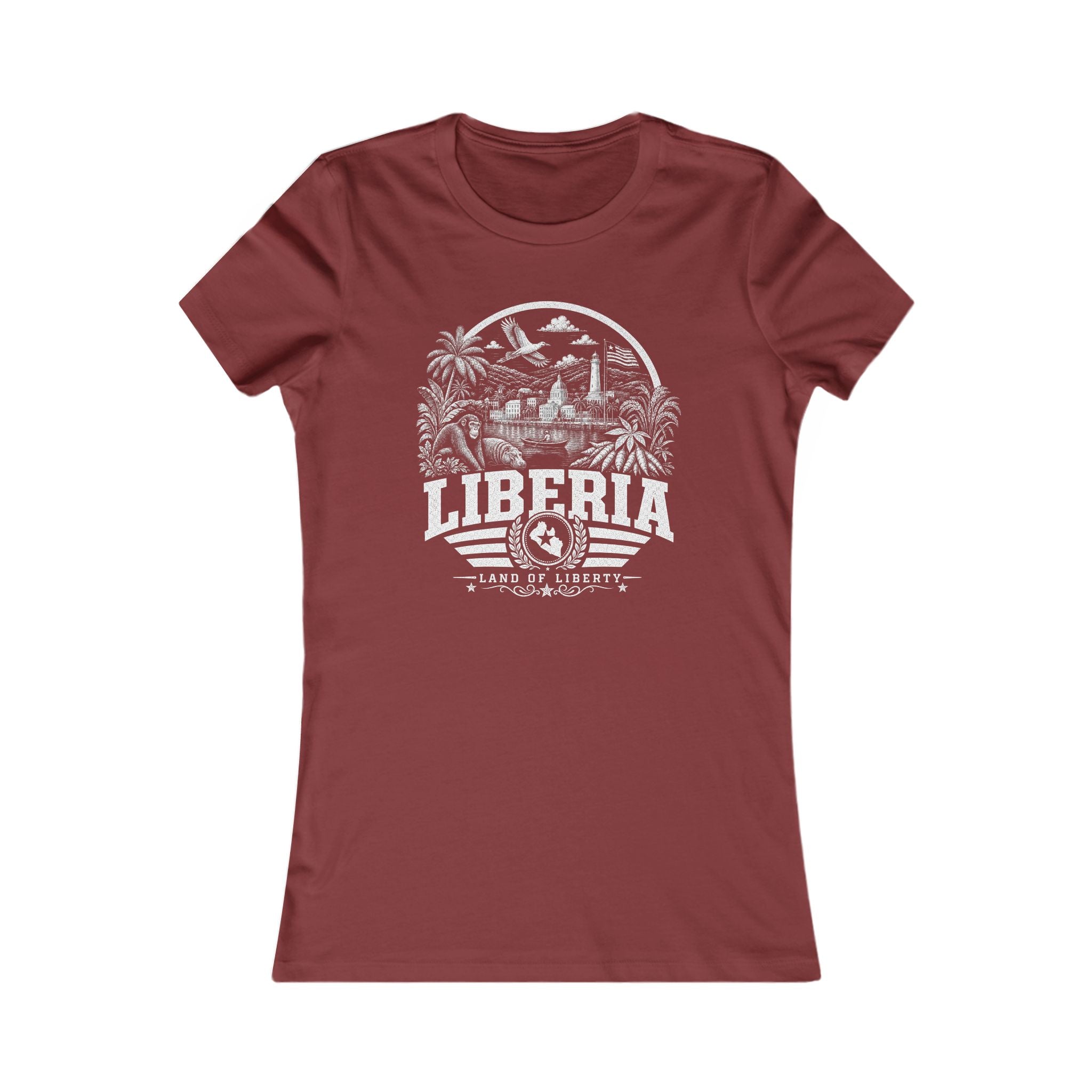 Liberia Land of Liberty Women's Tee