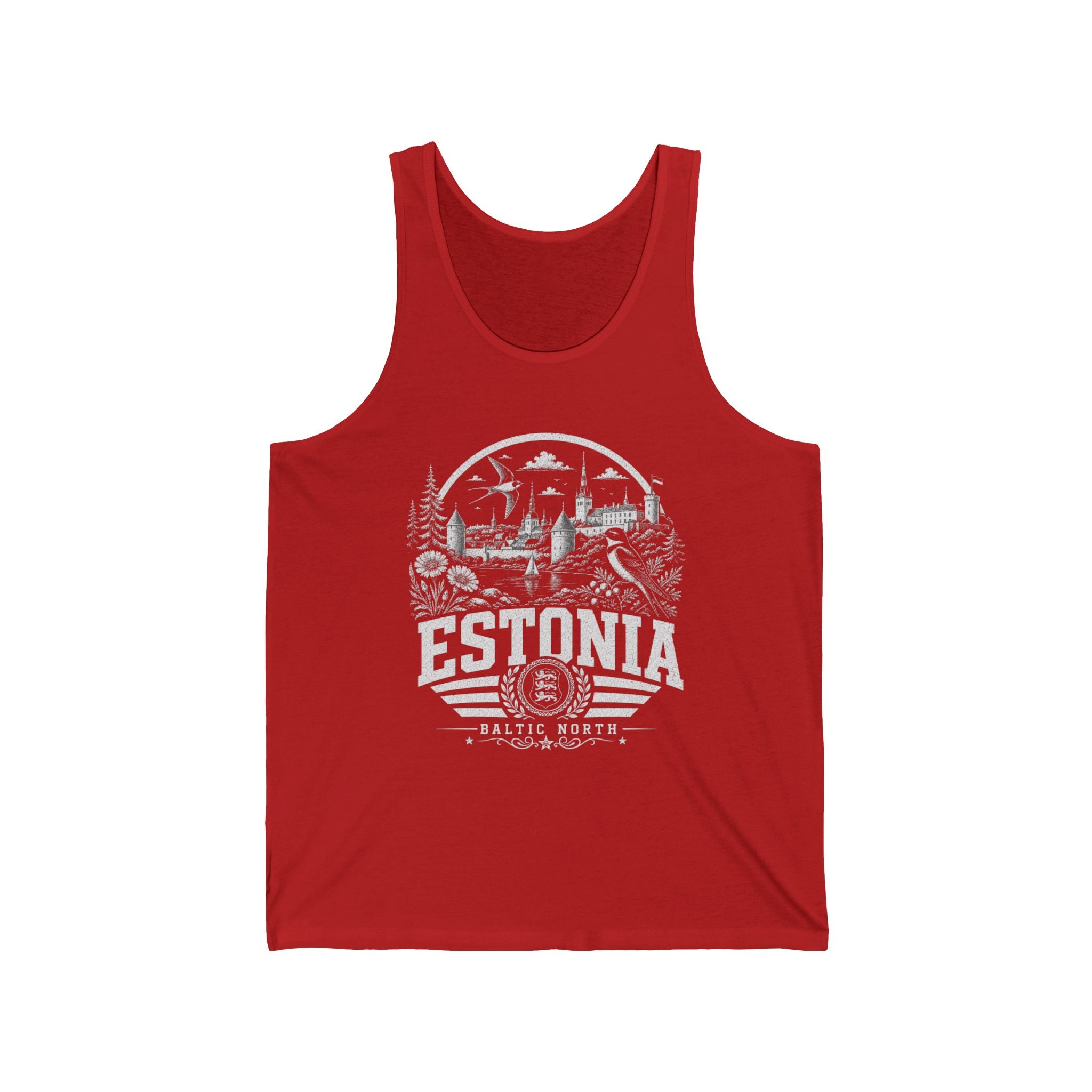 Camiseta sin mangas de hombre Estonia