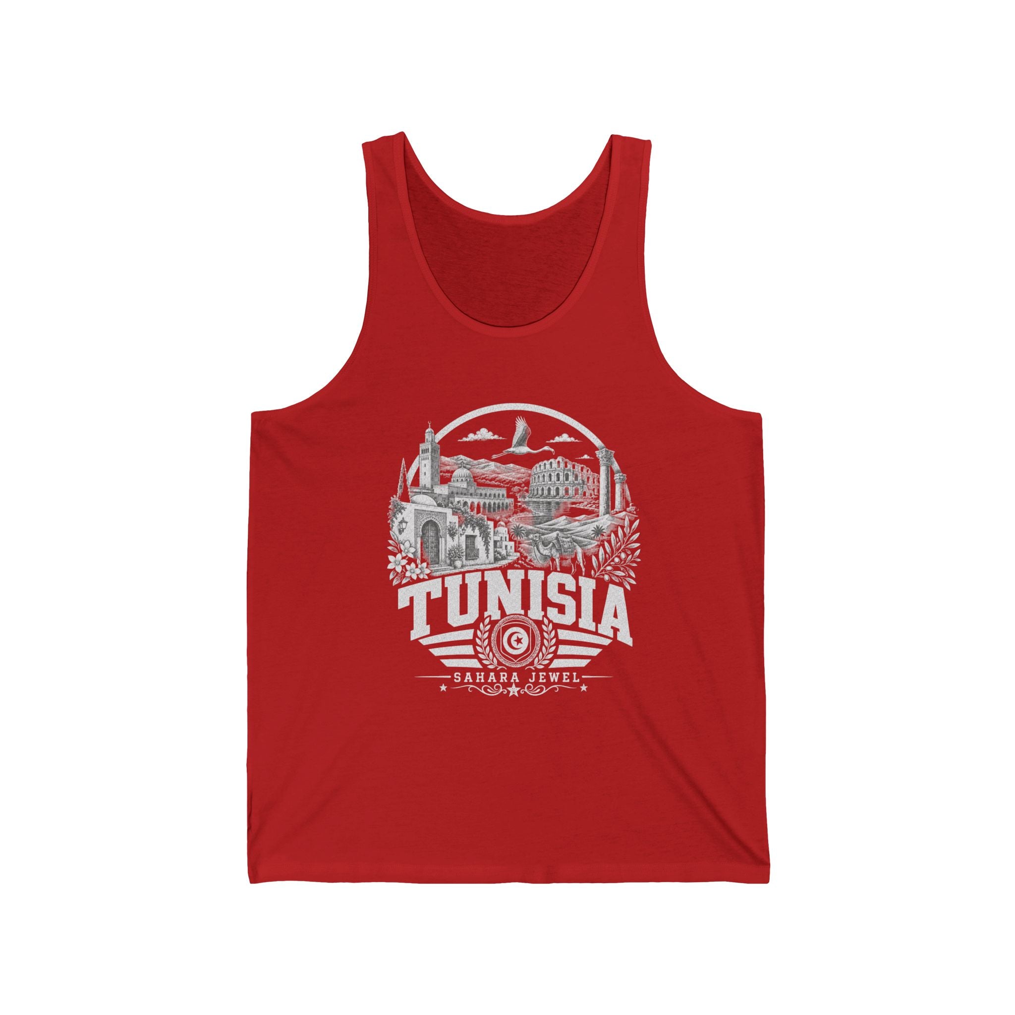 Tunisia Sahara Jewel Men's Tank Top