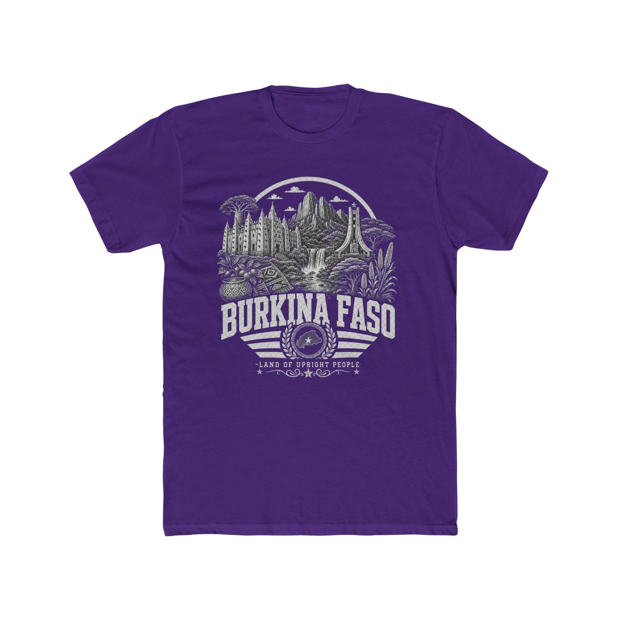 Burkina Faso Land of Upright People Men's Tee