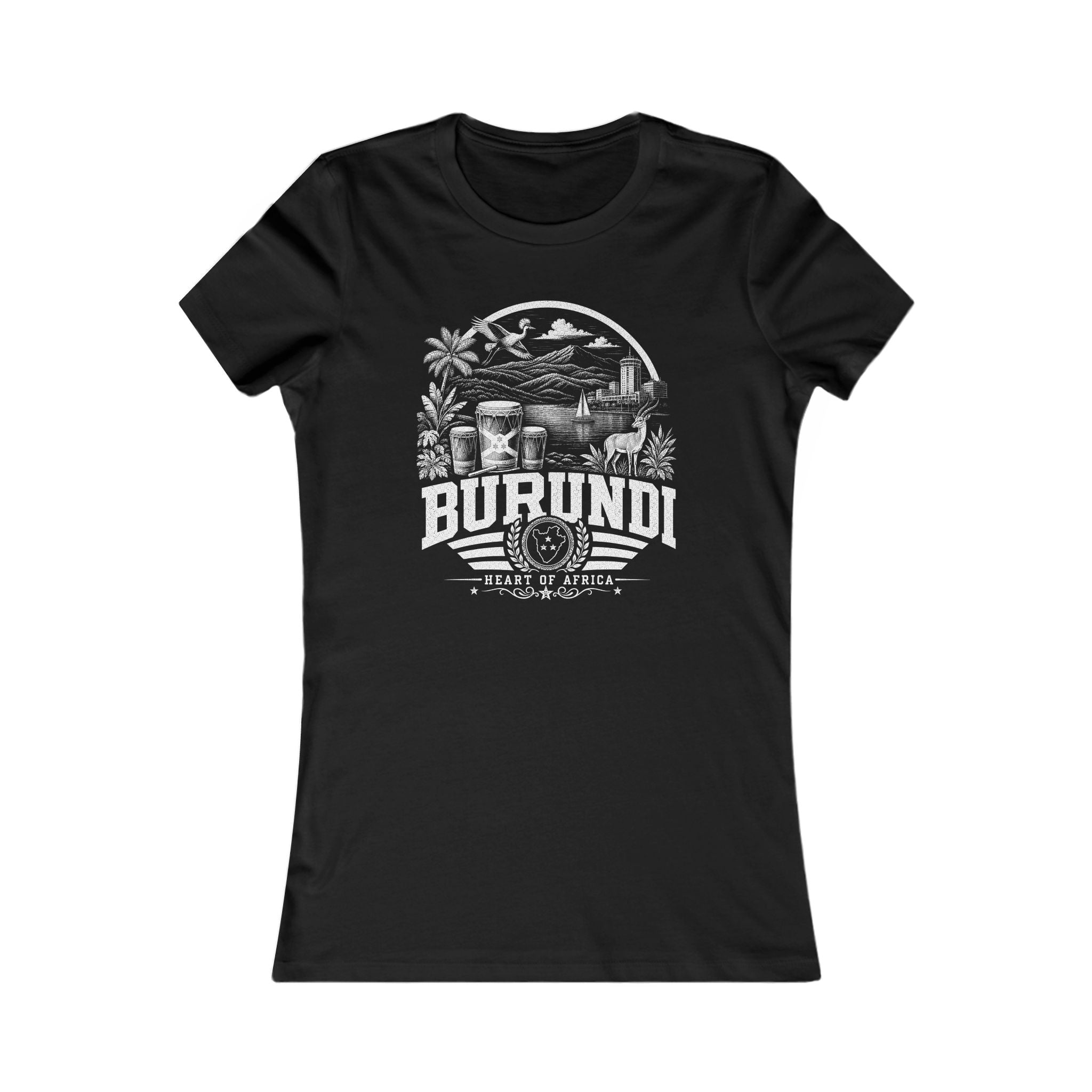 Camiseta de mujer de Burundi
