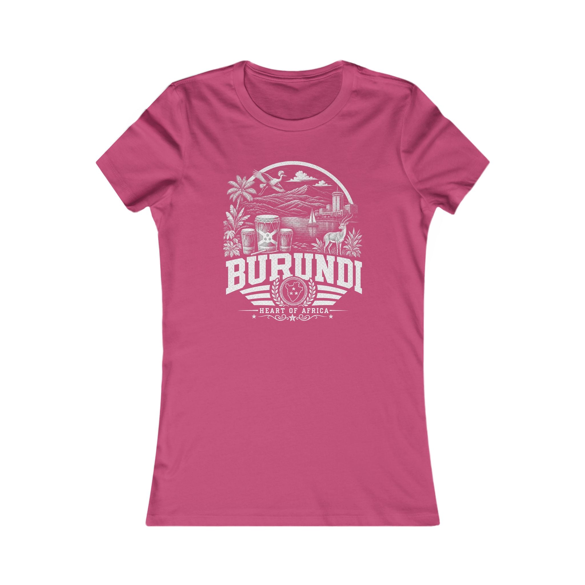 Camiseta de mujer de Burundi