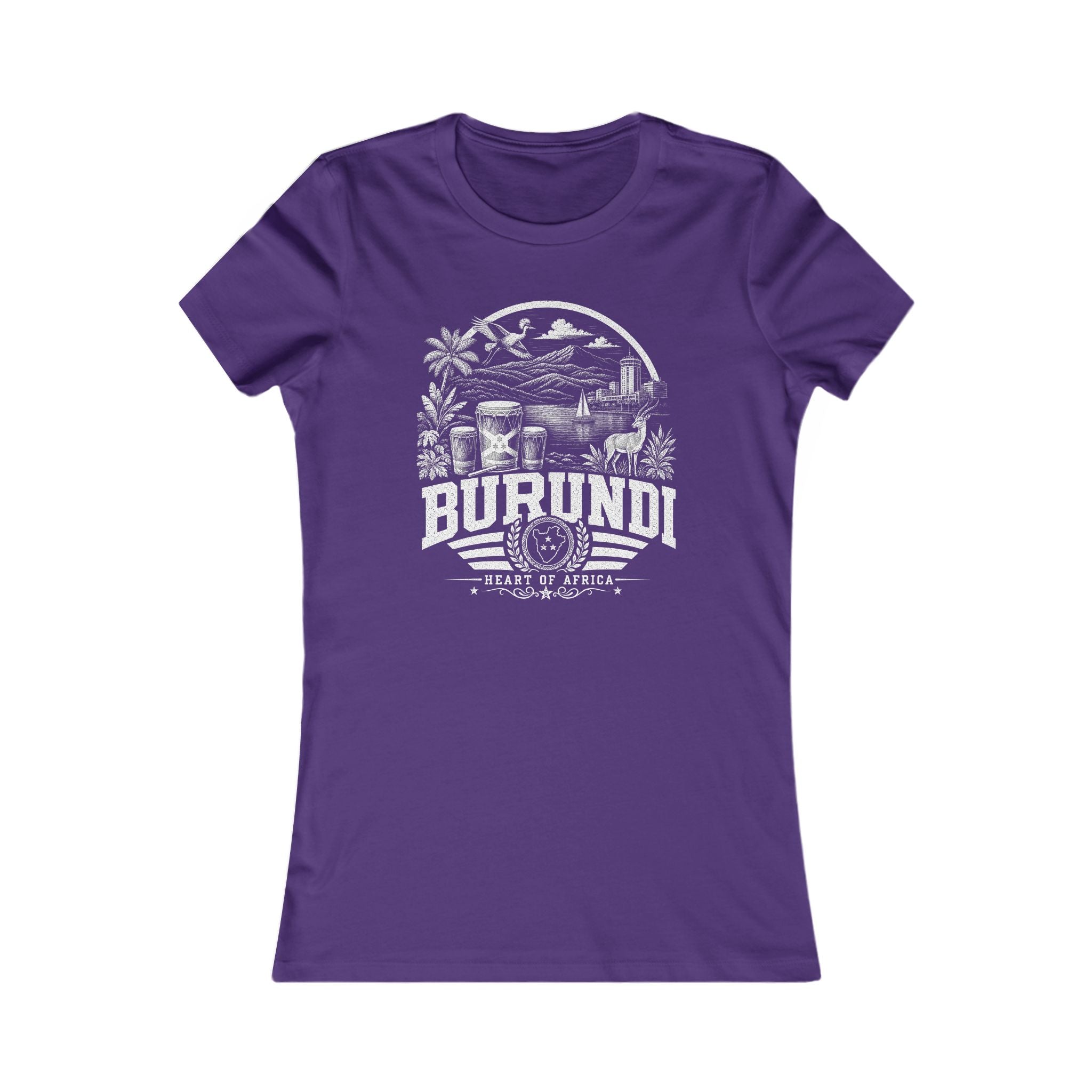 Camiseta de mujer de Burundi