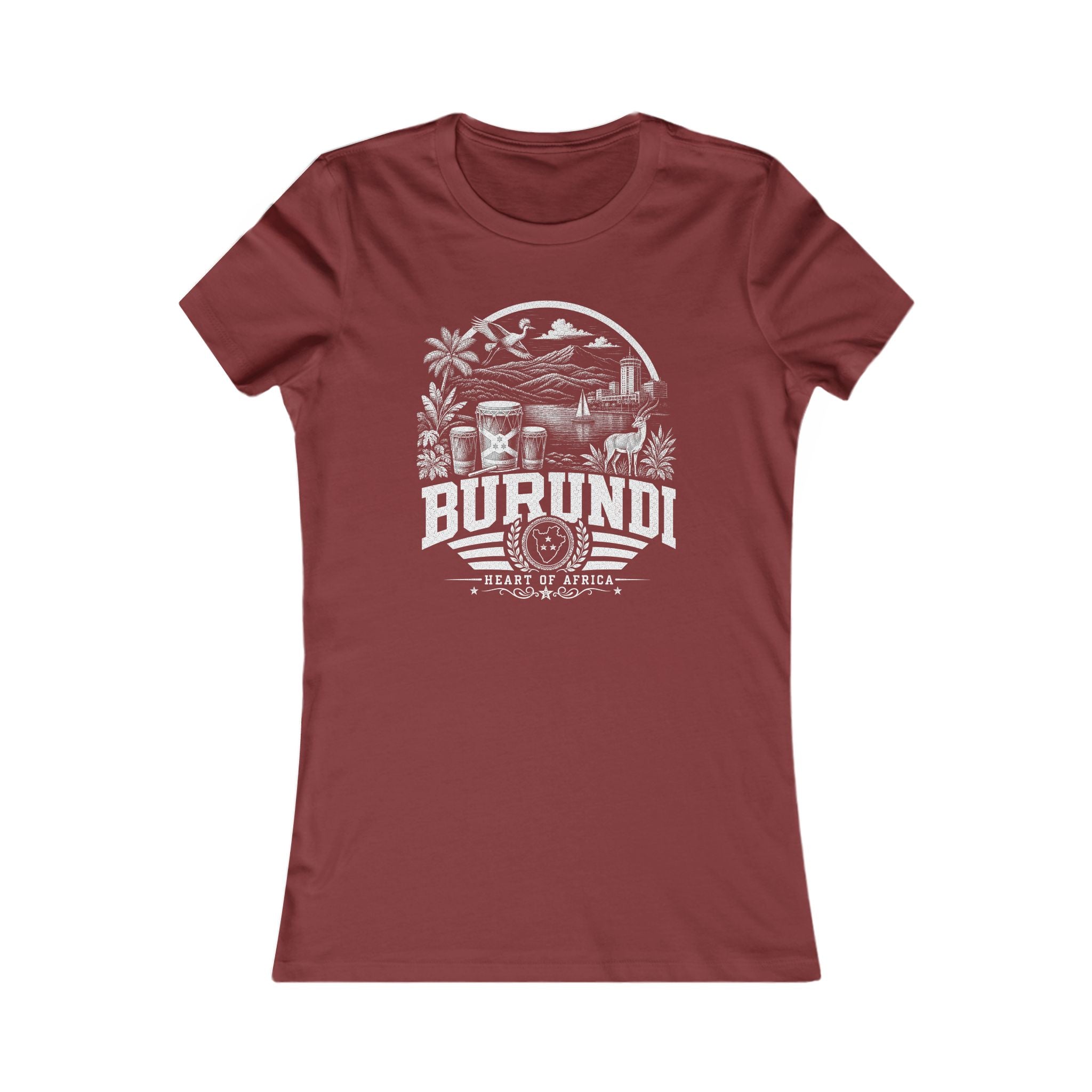 Camiseta de mujer de Burundi