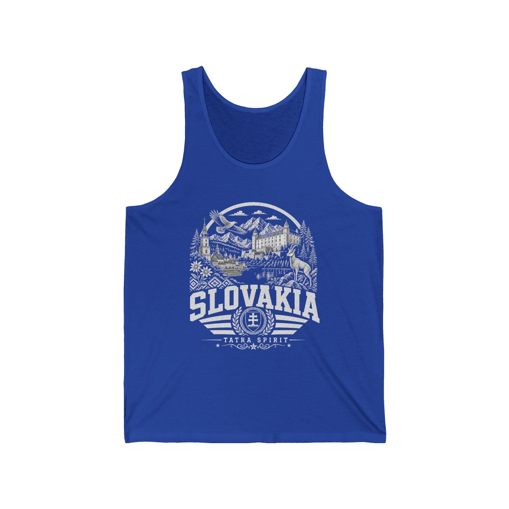 Camiseta sin mangas de hombre de Eslovaquia