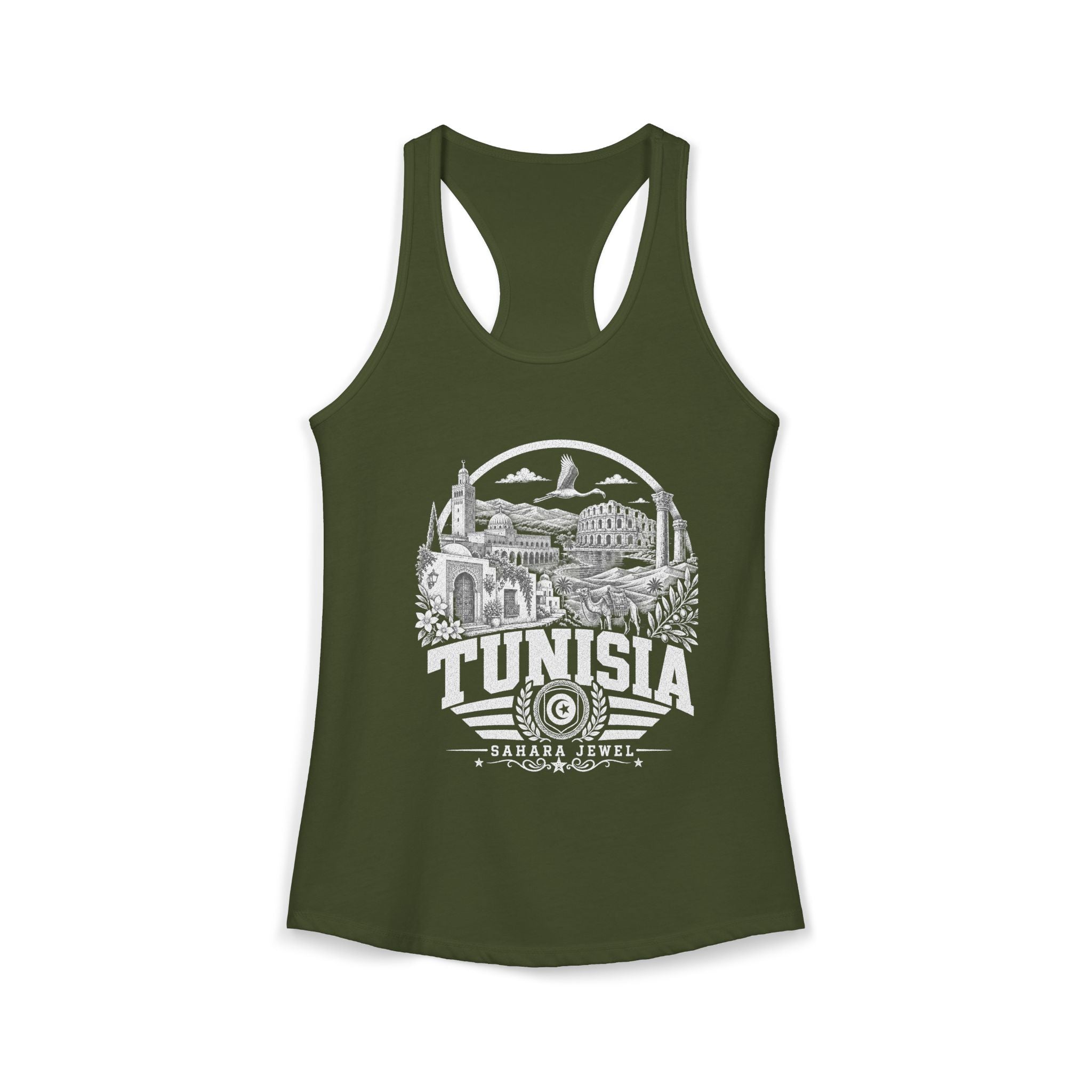 Tunisia Sahara Jewel Women's Tank Top