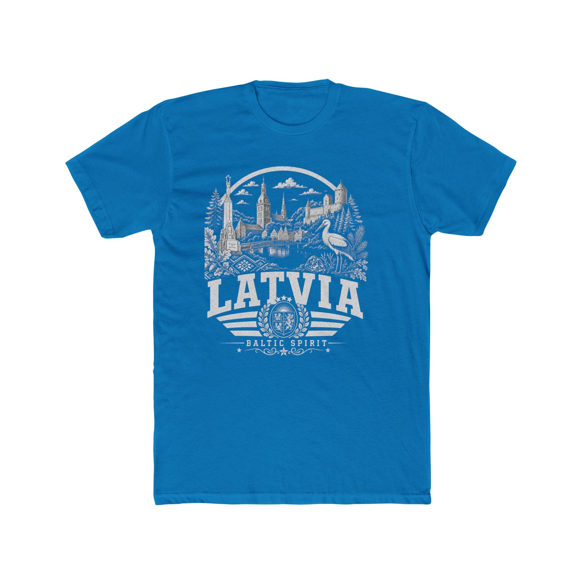 Camiseta de hombre de Letonia