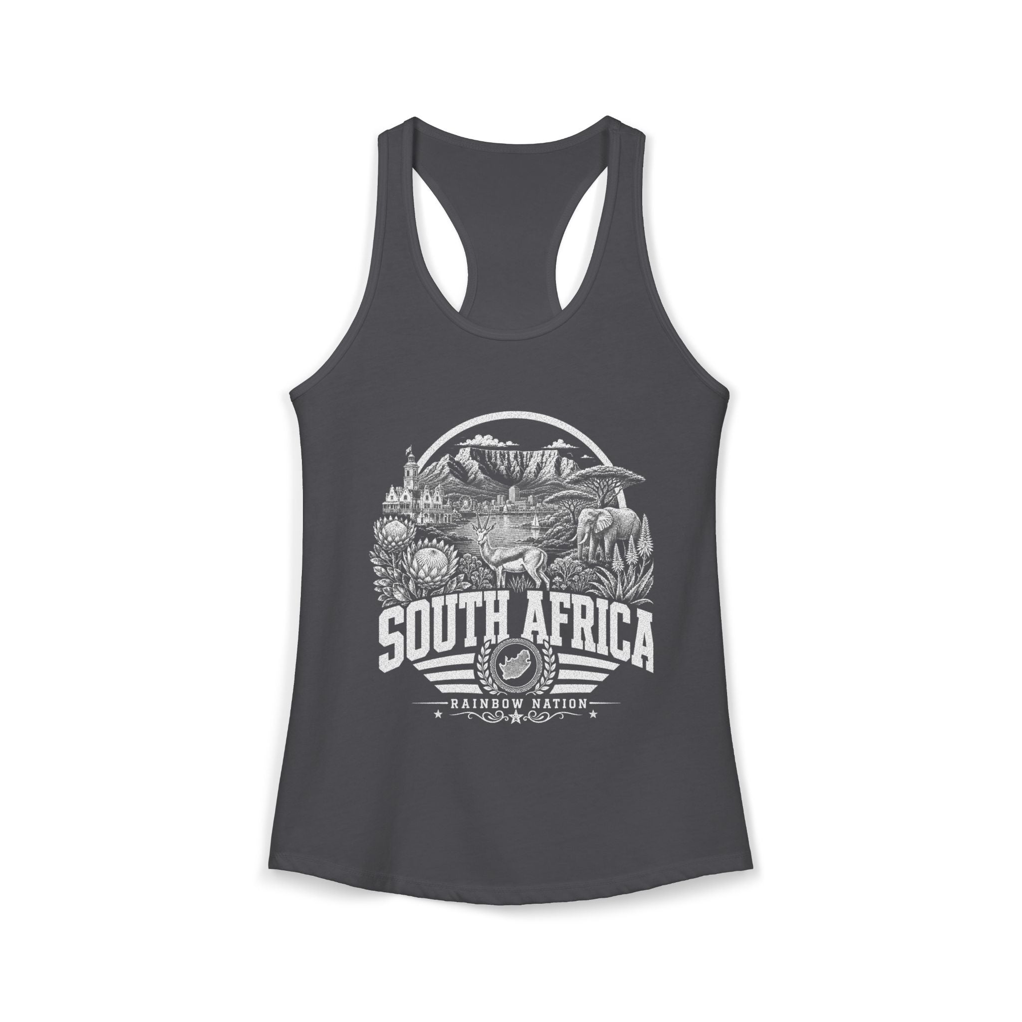 South Africa Rainbow Nation Women's Tank Top