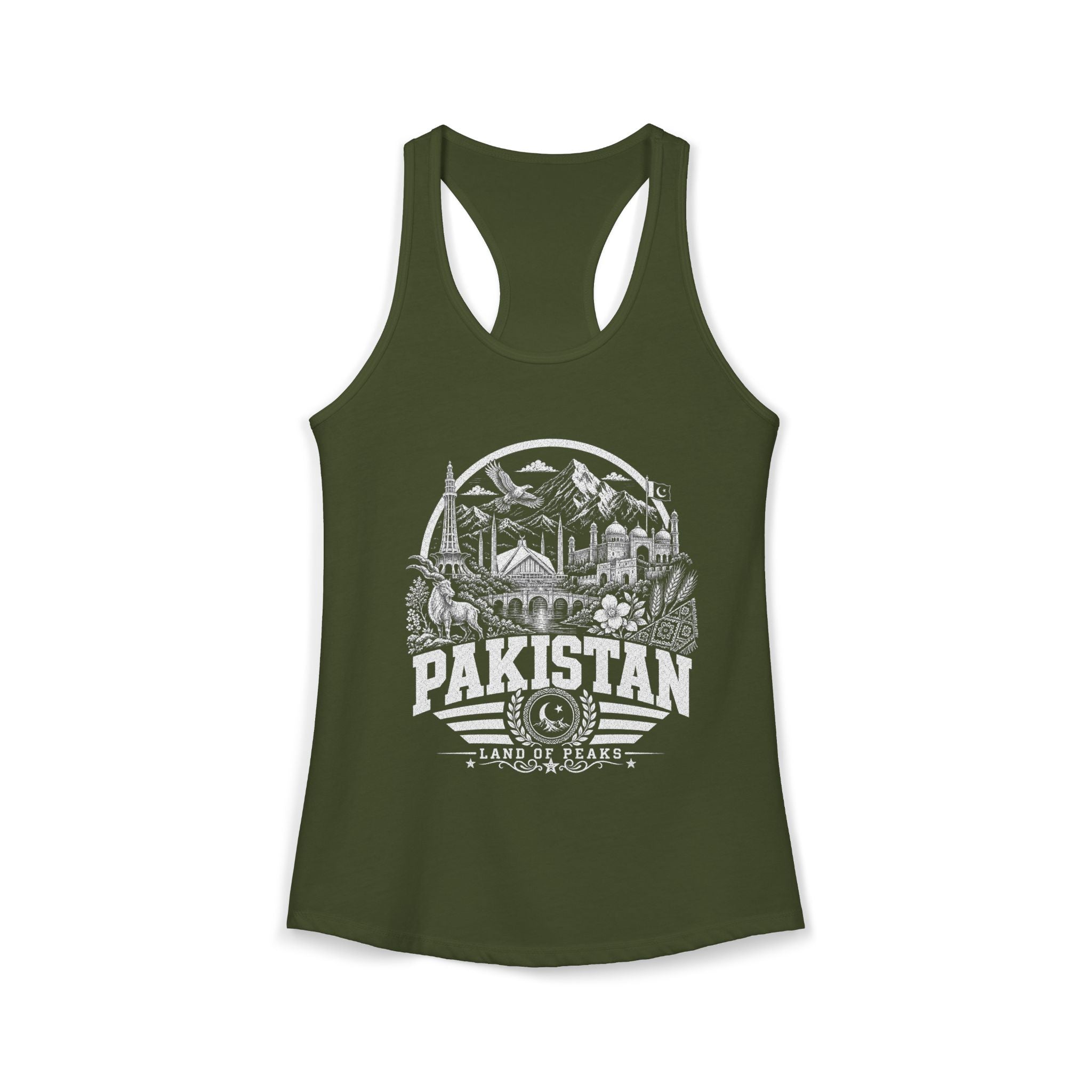 Pakistan Land of Peaks Women's Tank Top