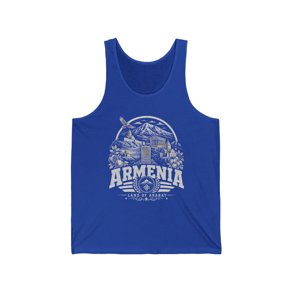 Camiseta sin mangas para hombre Armenia Tierra de Ararat