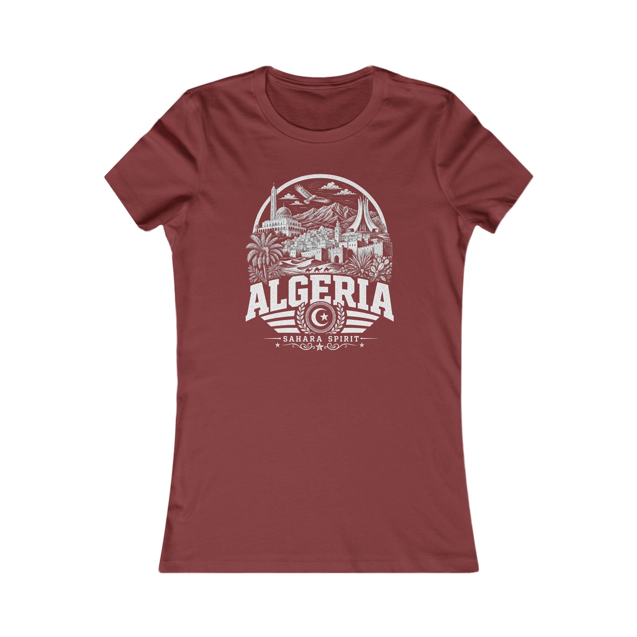 Camiseta Feminina Argélia Saara Espírito