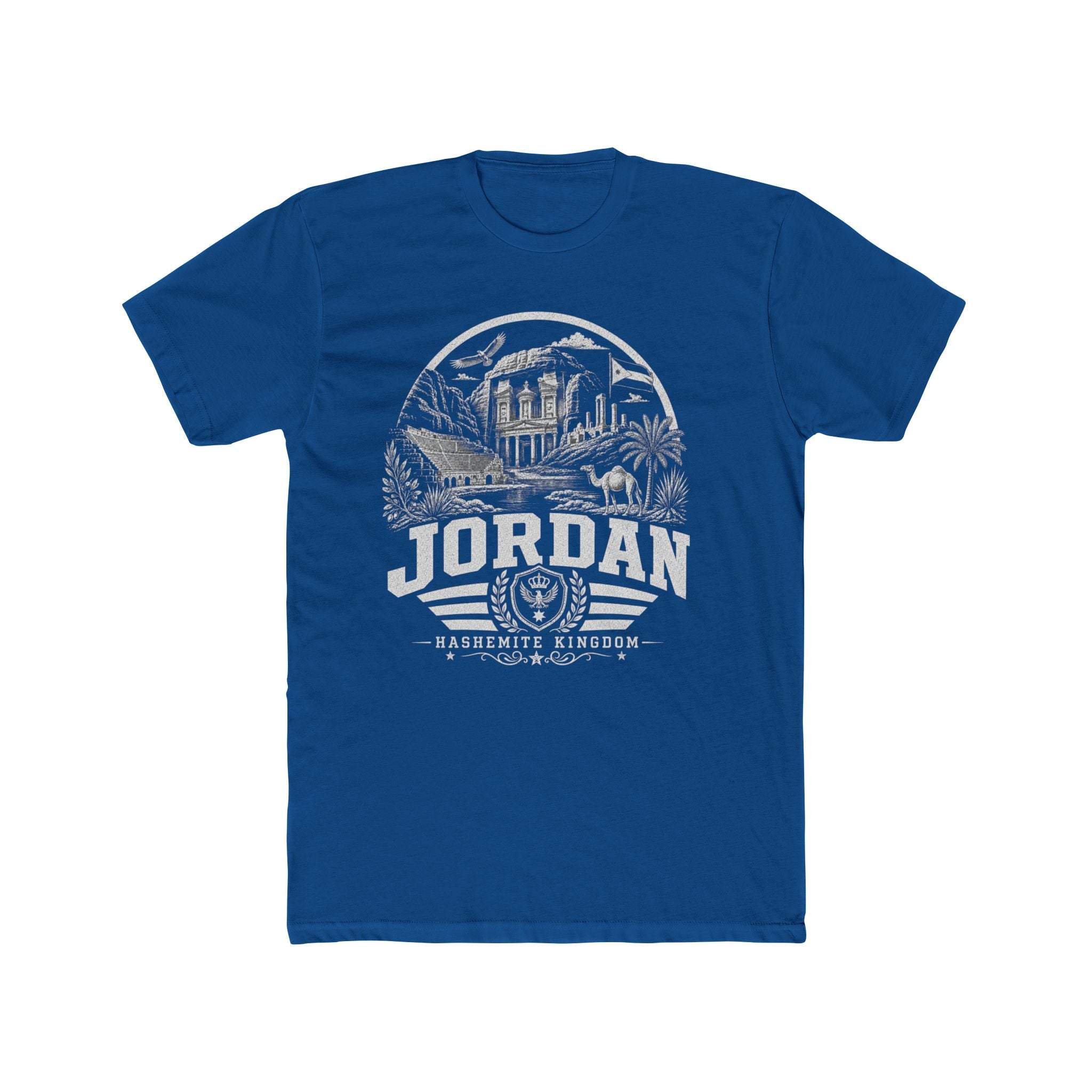 Camiseta Masculina Reino Hachemita da Jordânia