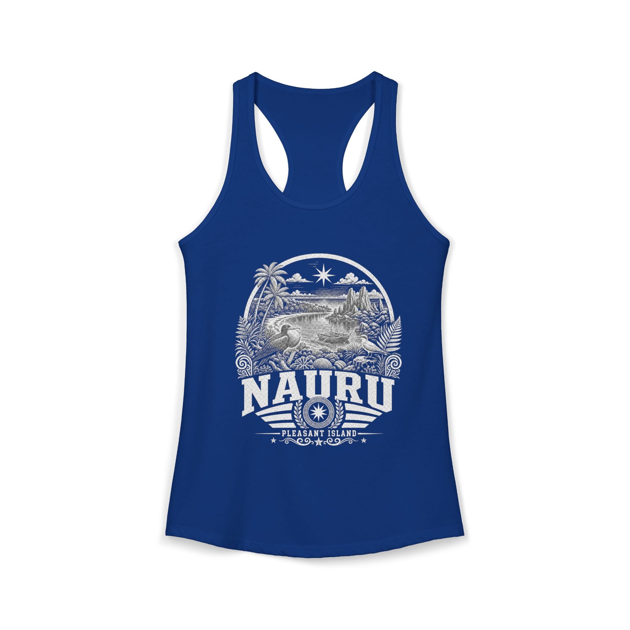 Nauru Pleasant Island Women's Tank Top