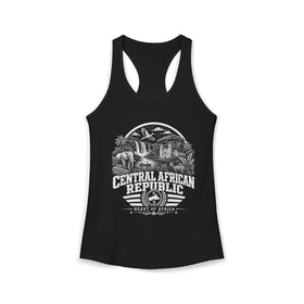 Central African Republic Heart of Africa Women's Tank Top
