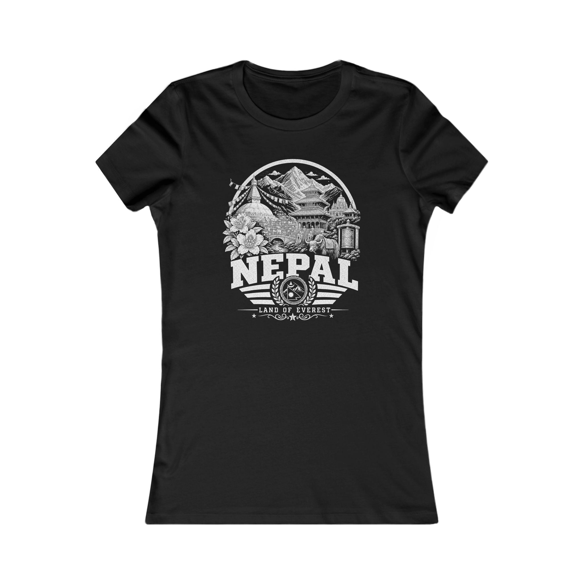 Camiseta Feminina Nepal Terra do Everest