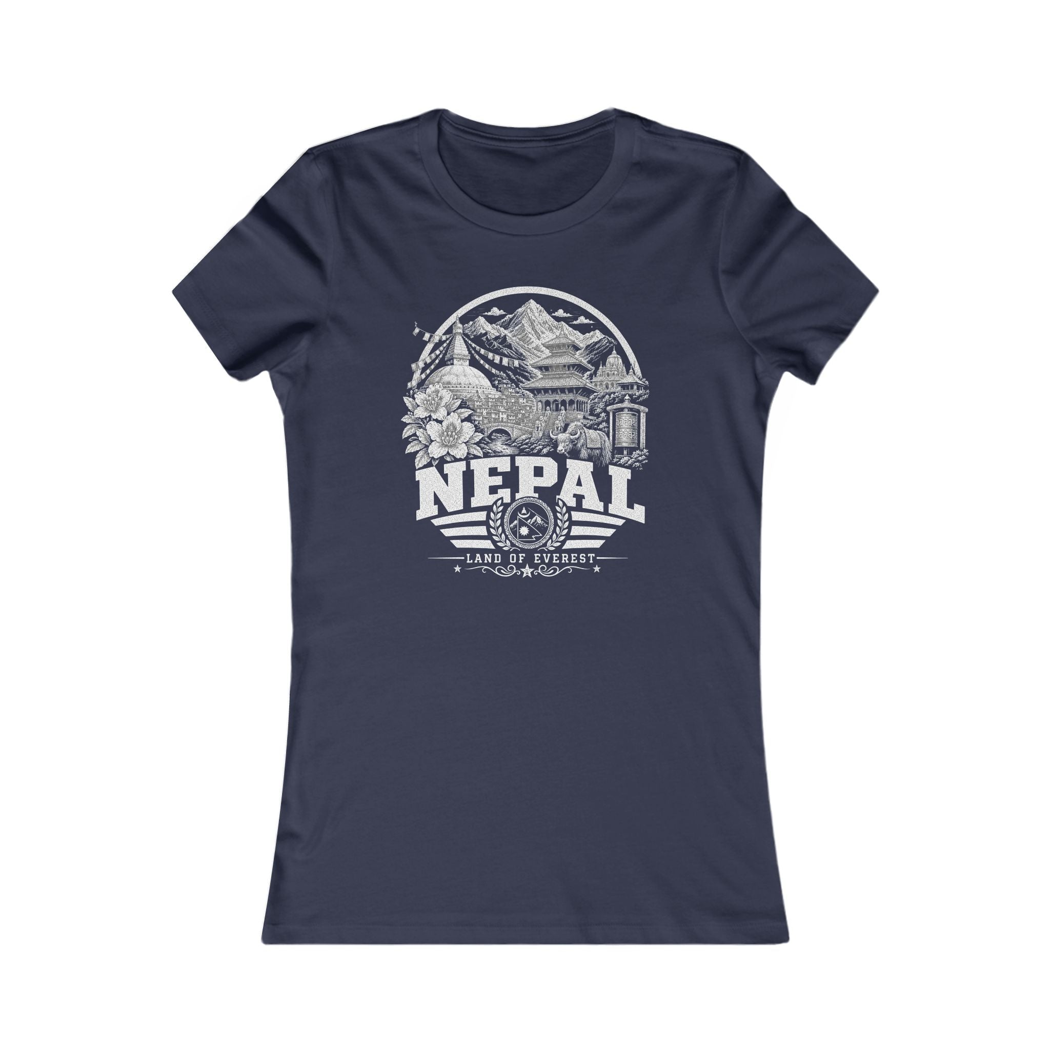 Camiseta Feminina Nepal Terra do Everest