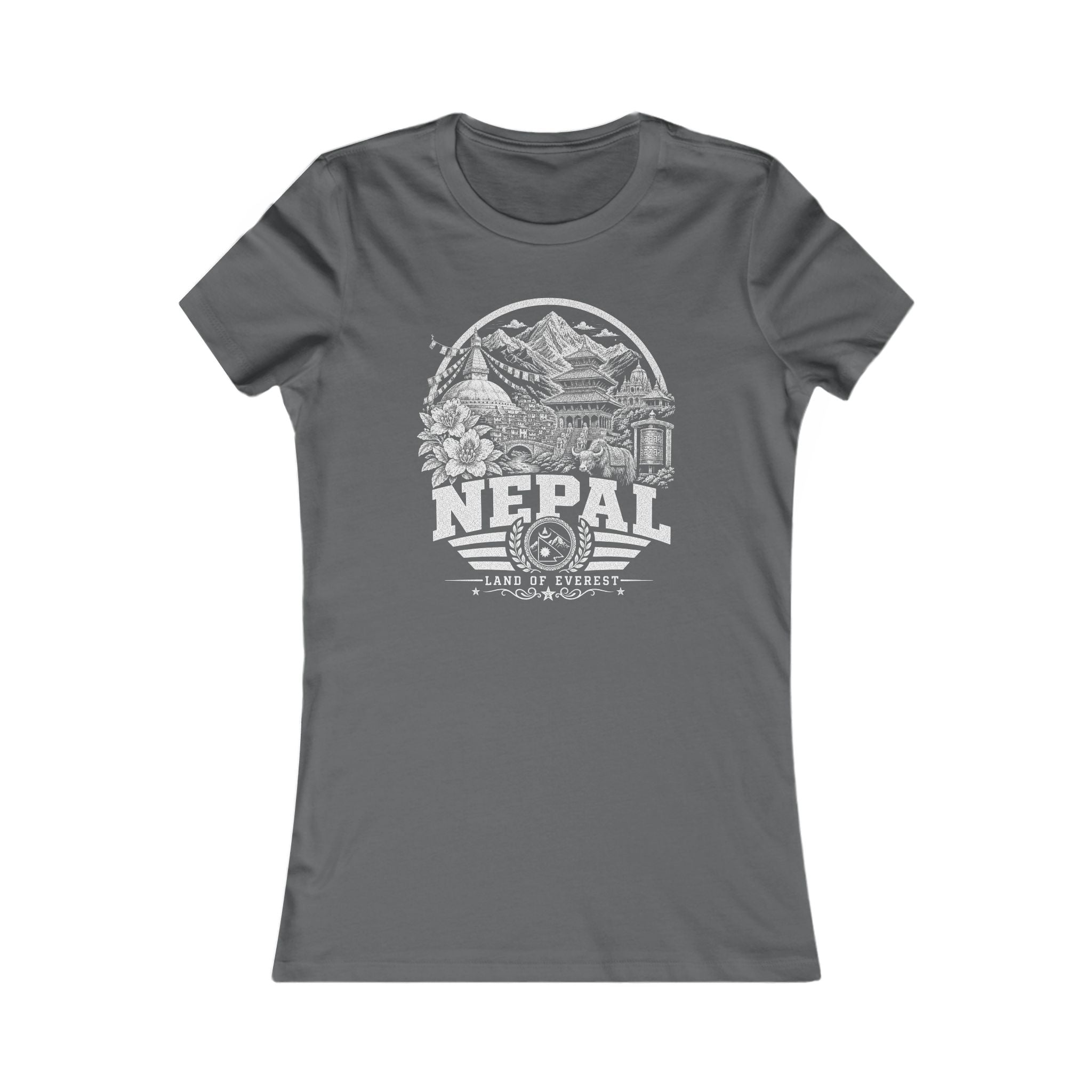 Camiseta Feminina Nepal Terra do Everest