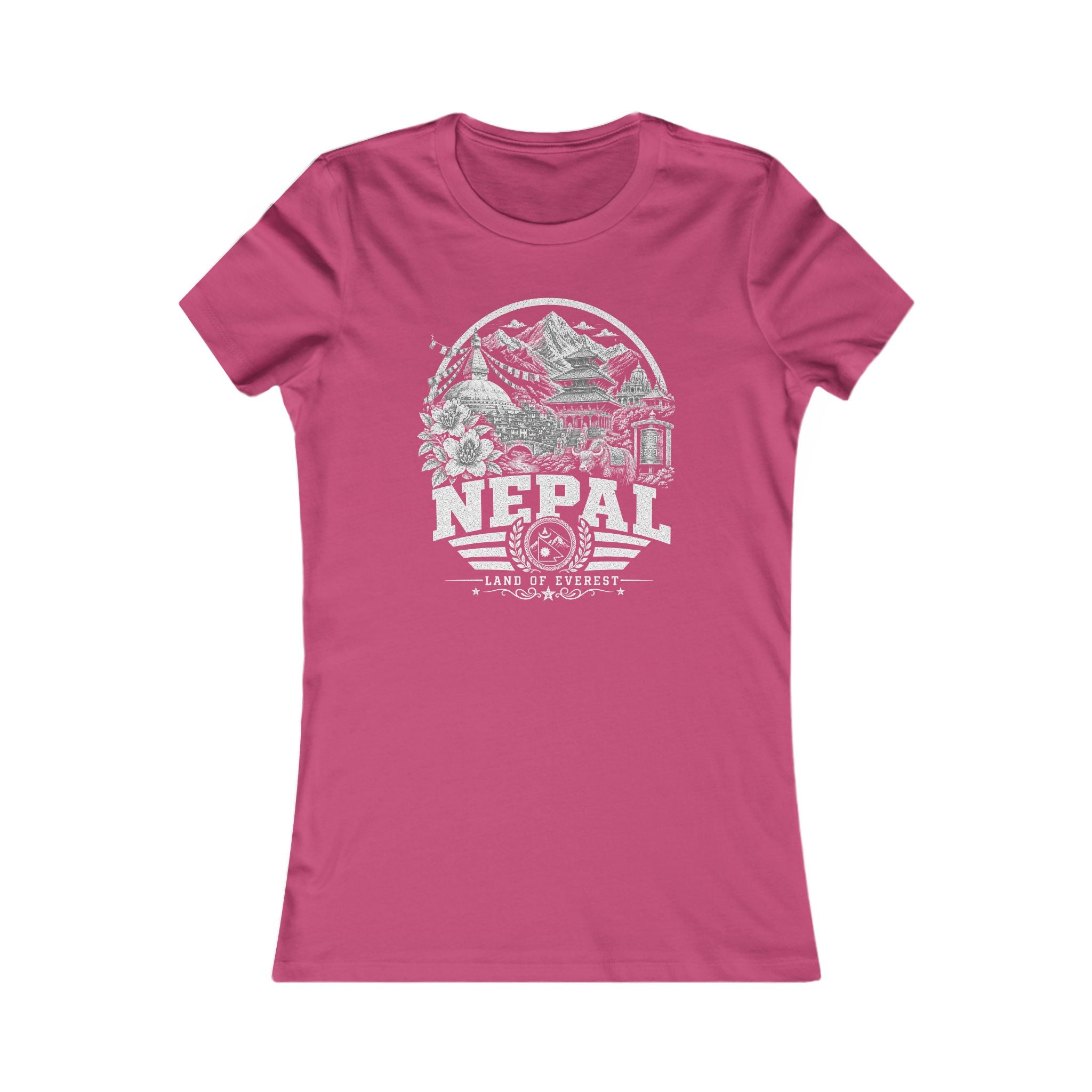 Camiseta Feminina Nepal Terra do Everest