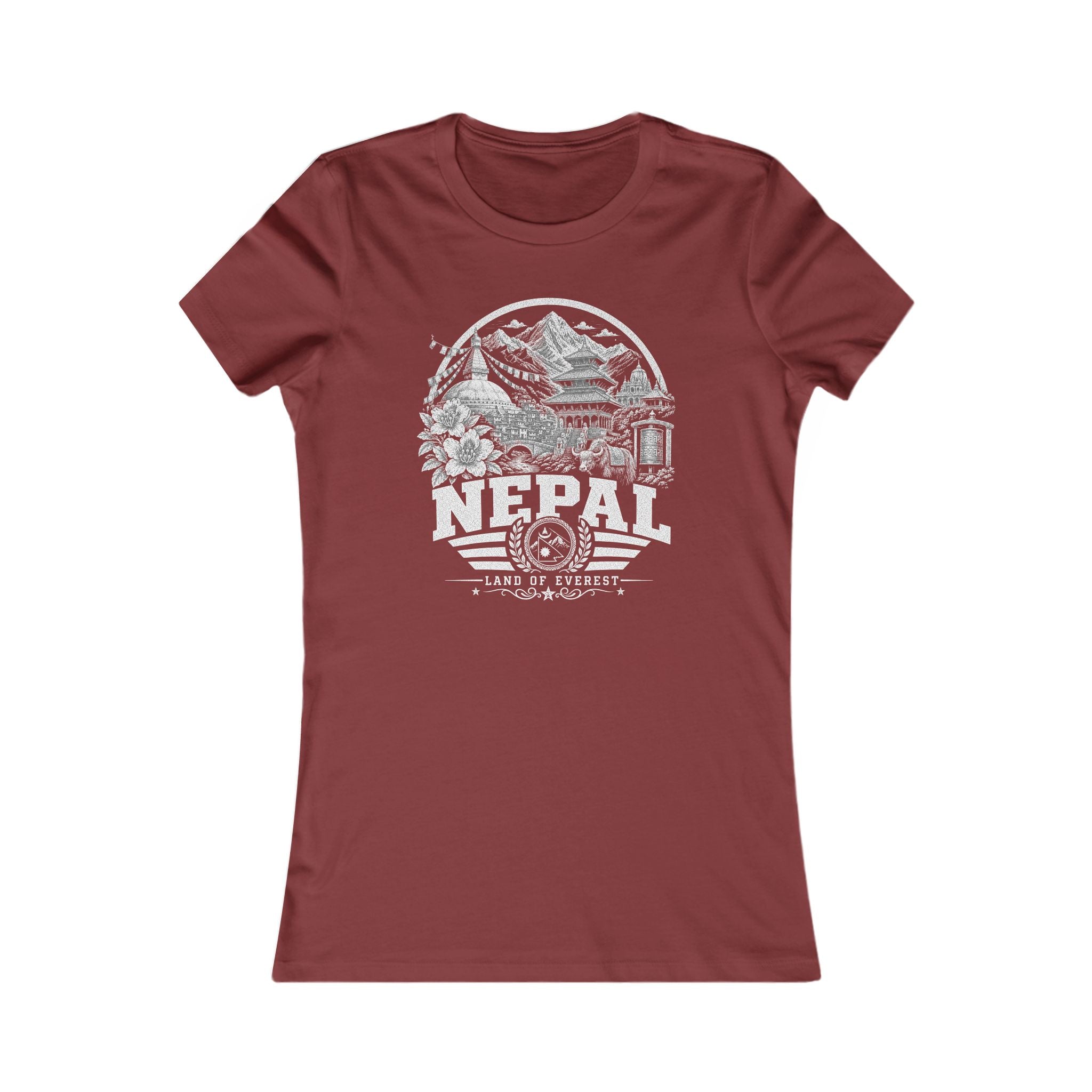 Camiseta Feminina Nepal Terra do Everest