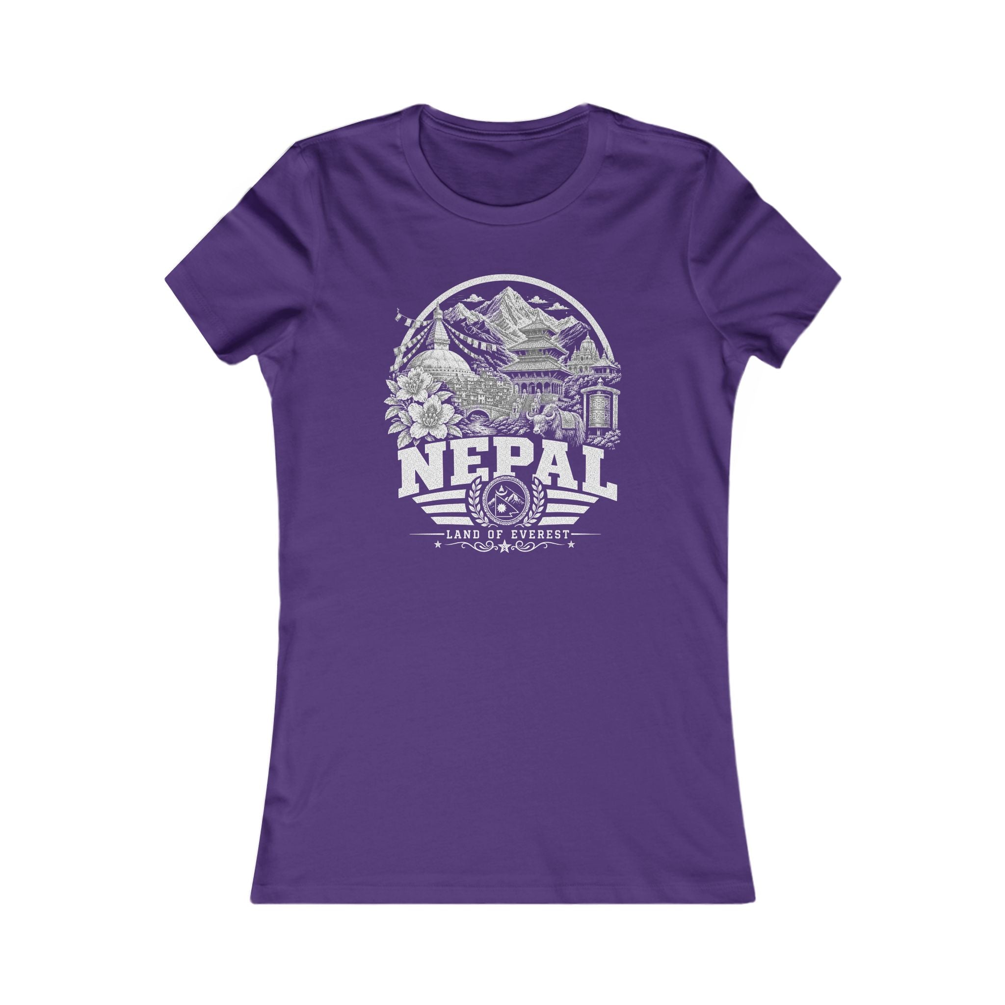Camiseta Feminina Nepal Terra do Everest