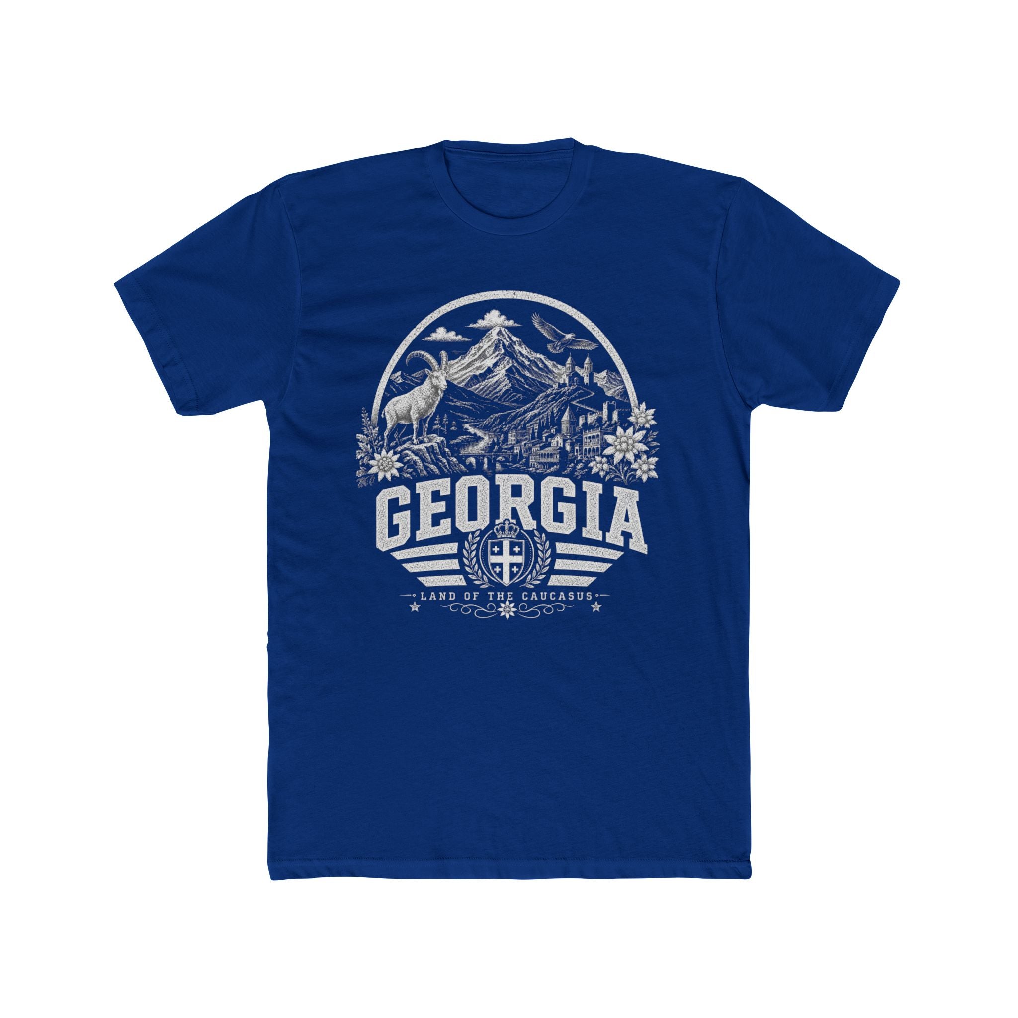 Georgia vintage landmarks men's tee — iconic landmark design | Nameshi Destinations (view 11)