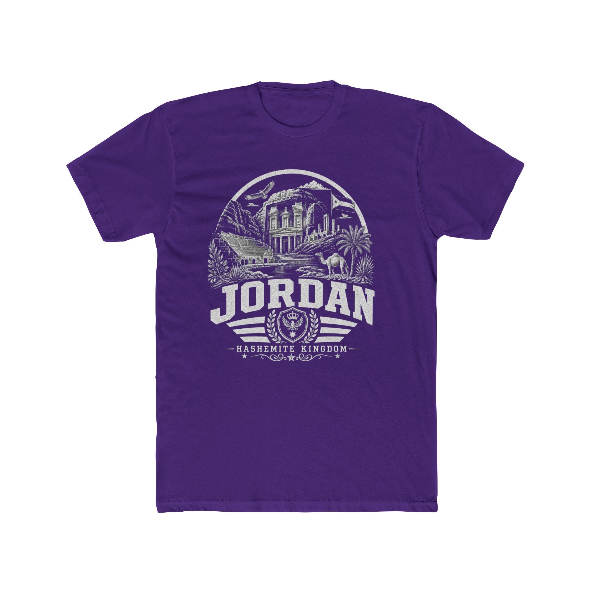Camiseta Masculina Reino Hachemita da Jordânia