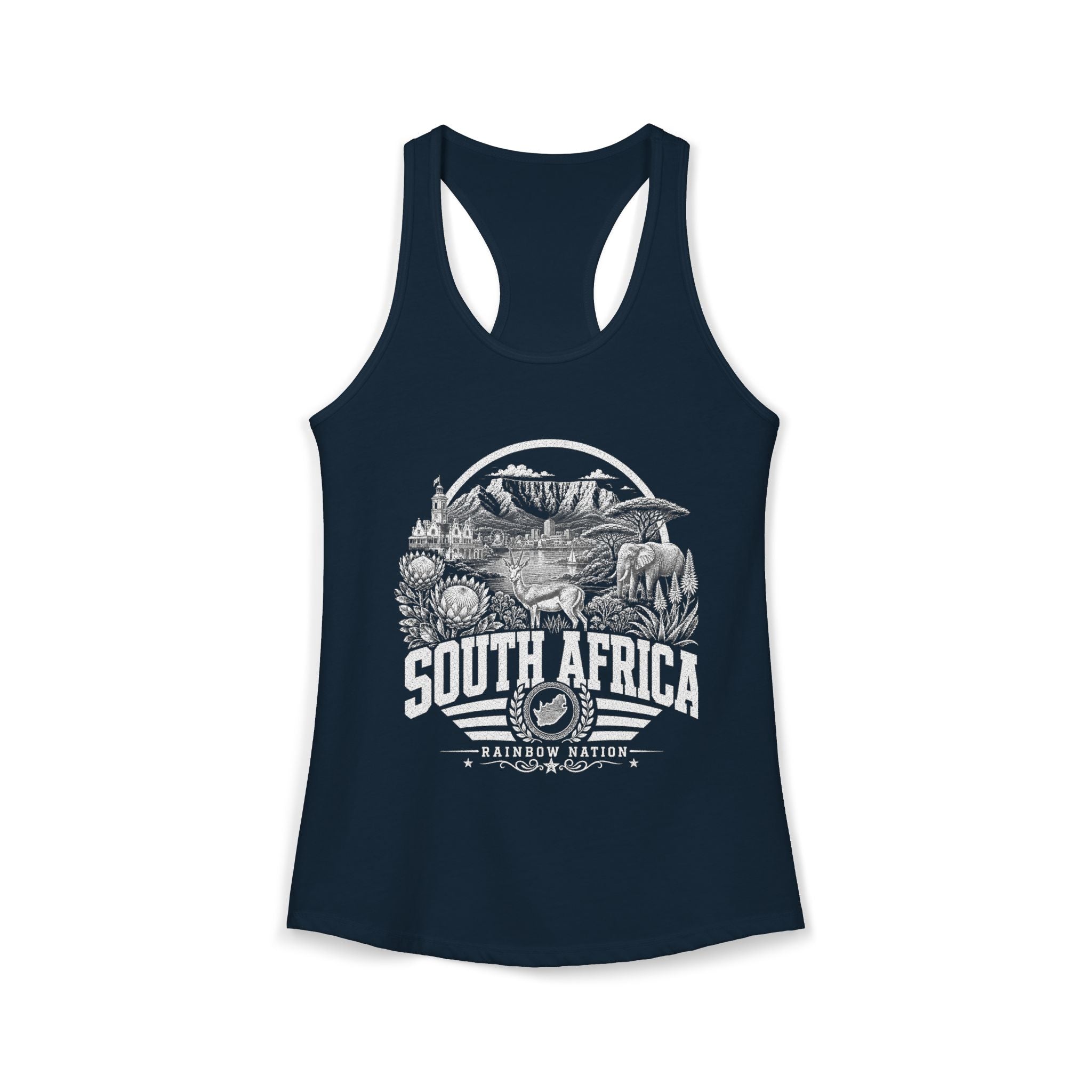 South Africa Rainbow Nation Women's Tank Top