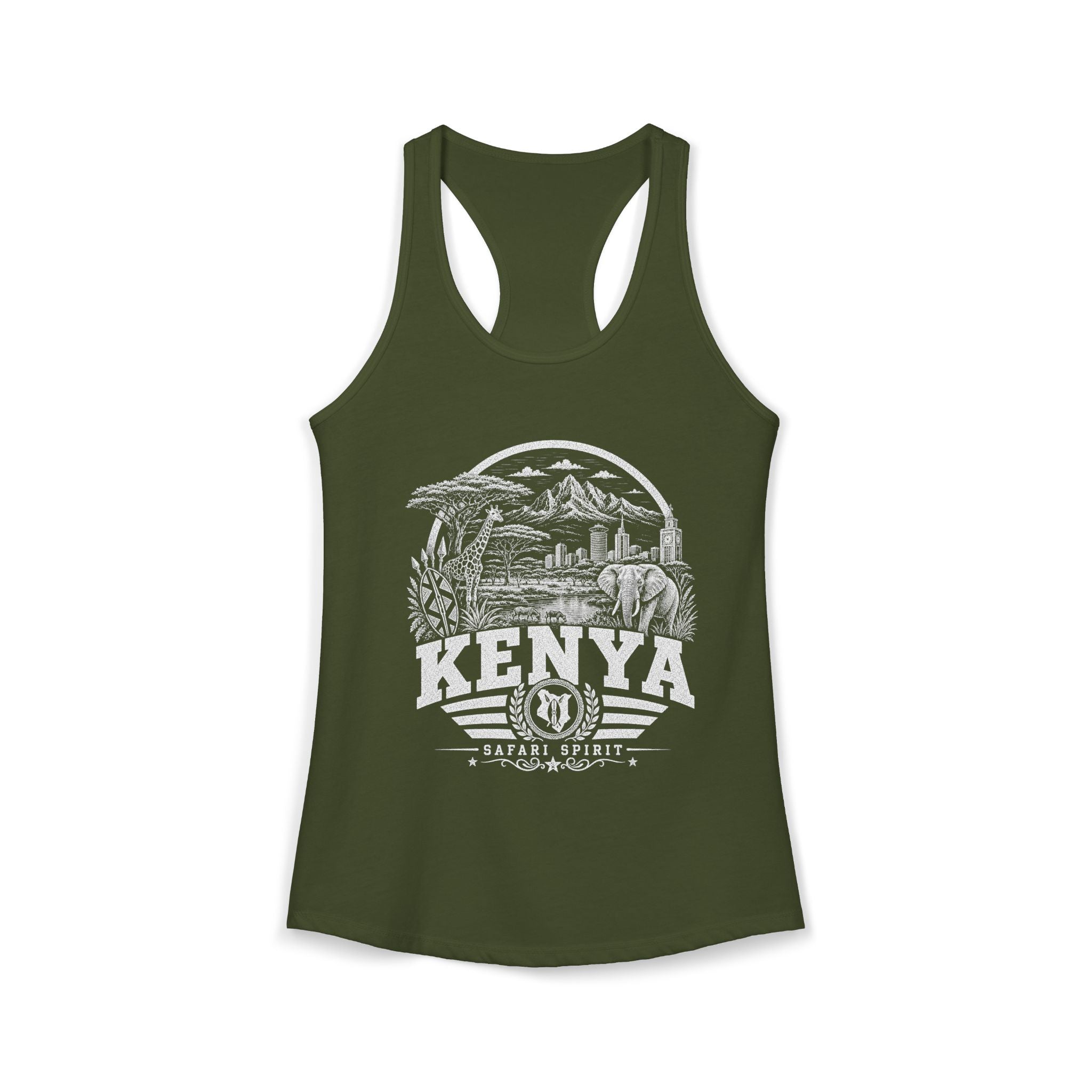 Kenya Safari Spirit Women's Tank Top