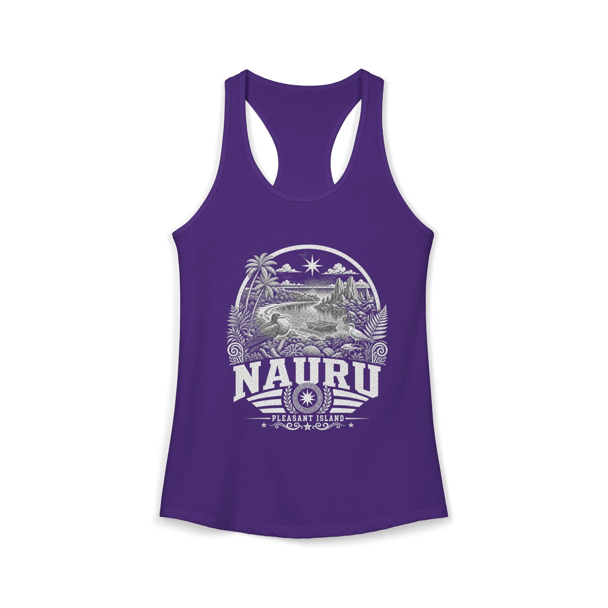 Nauru Pleasant Island Women's Tank Top