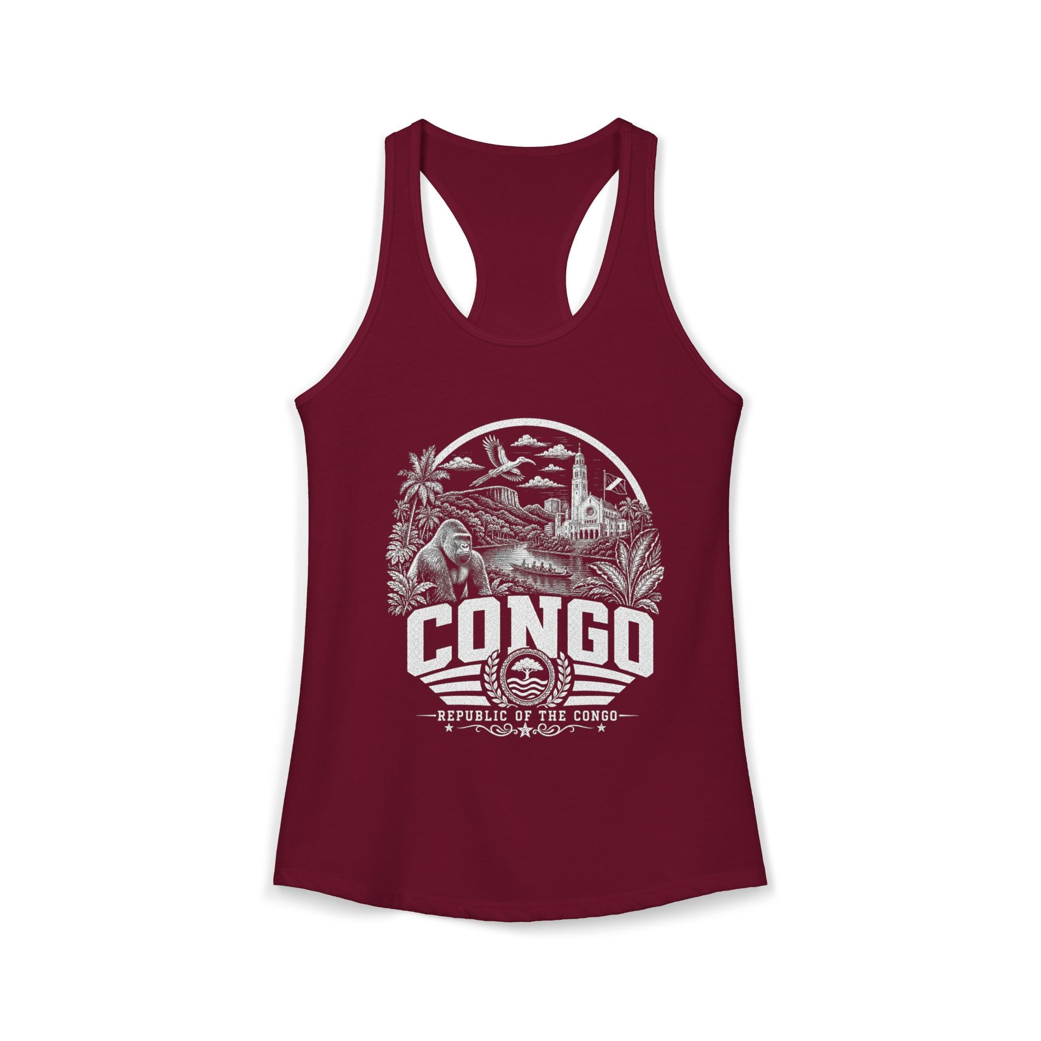 Republic of the Congo Congo River Spirit Women's Tank Top