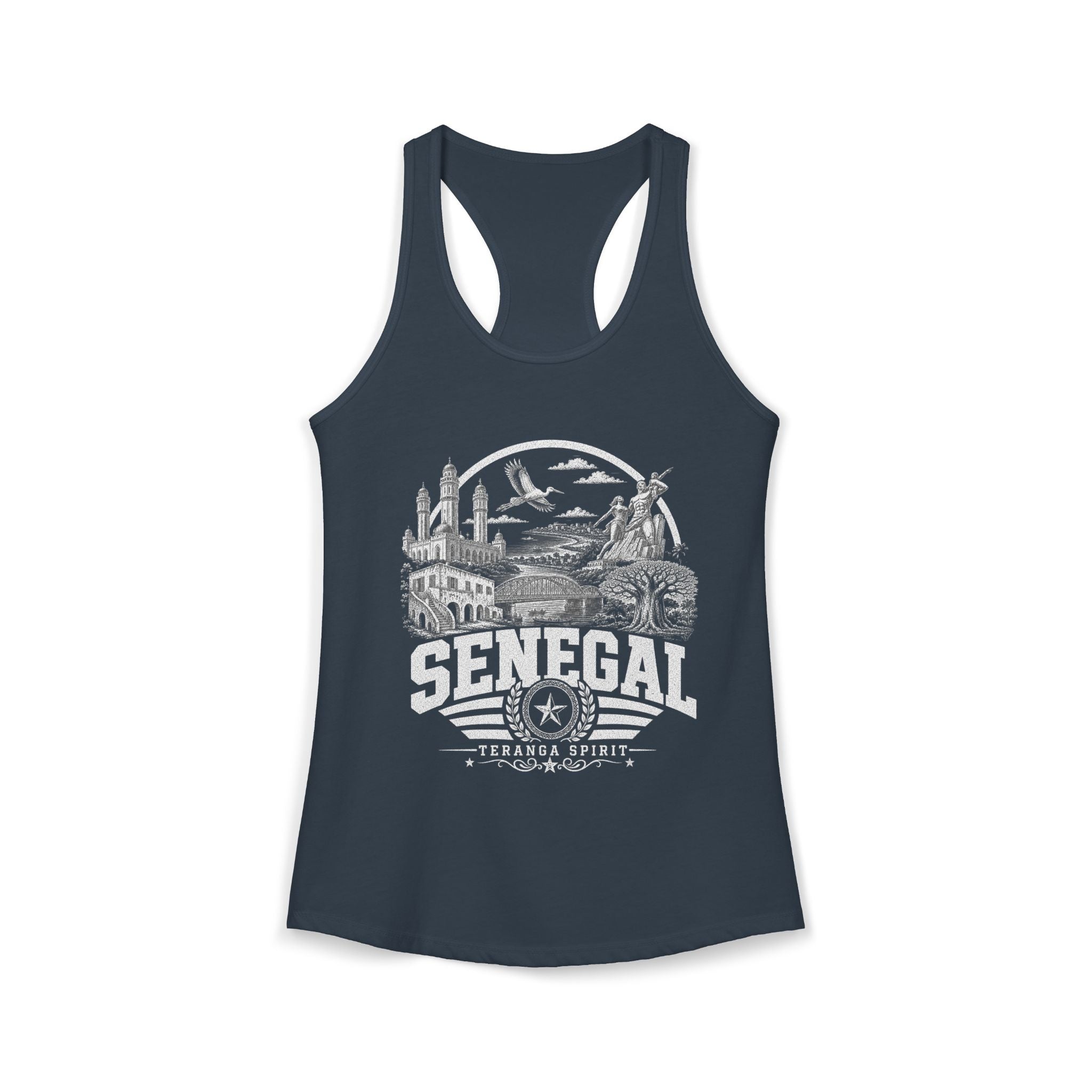 Senegal Teranga Spirit Women's Tank Top