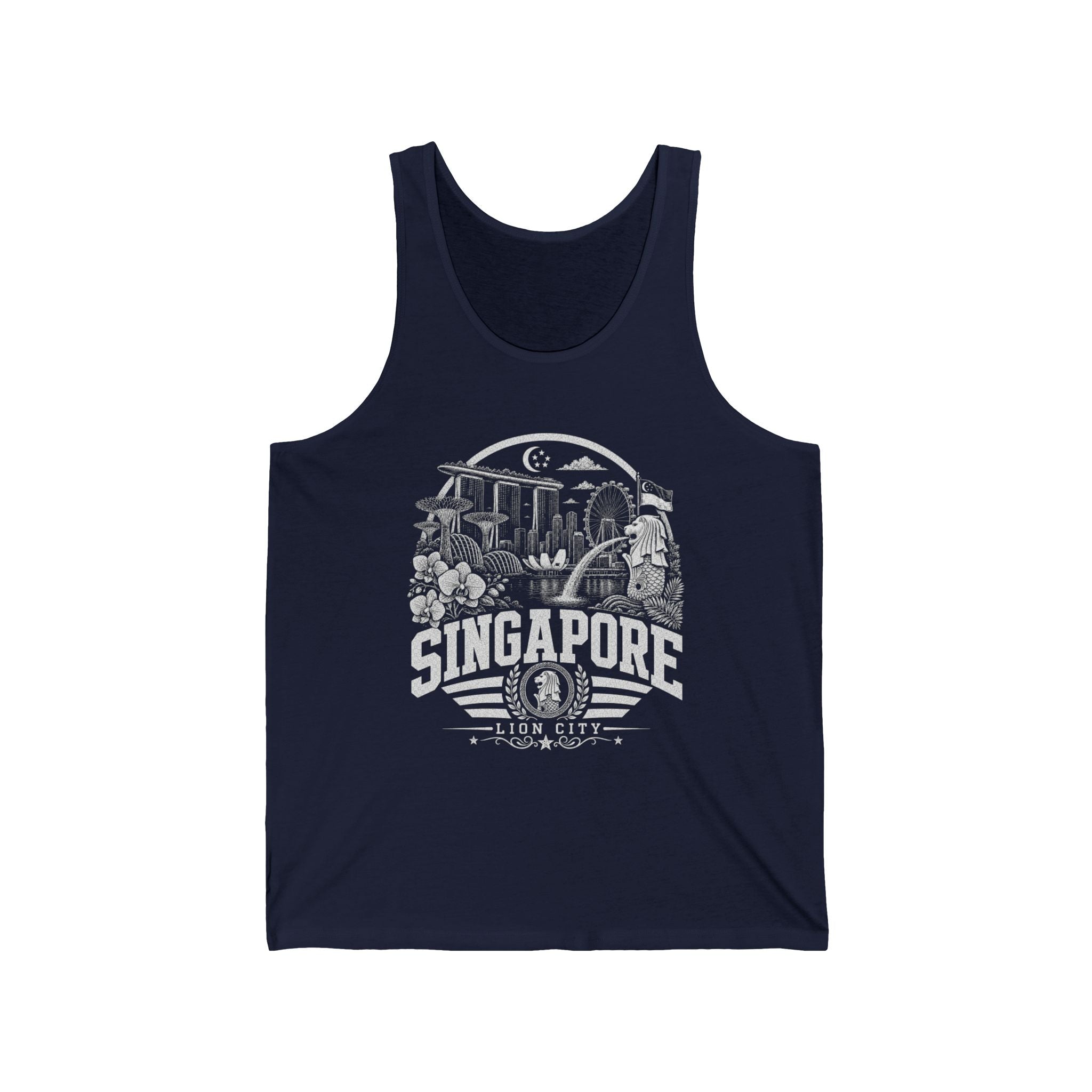 Singapore Lion City Men's Tank Top