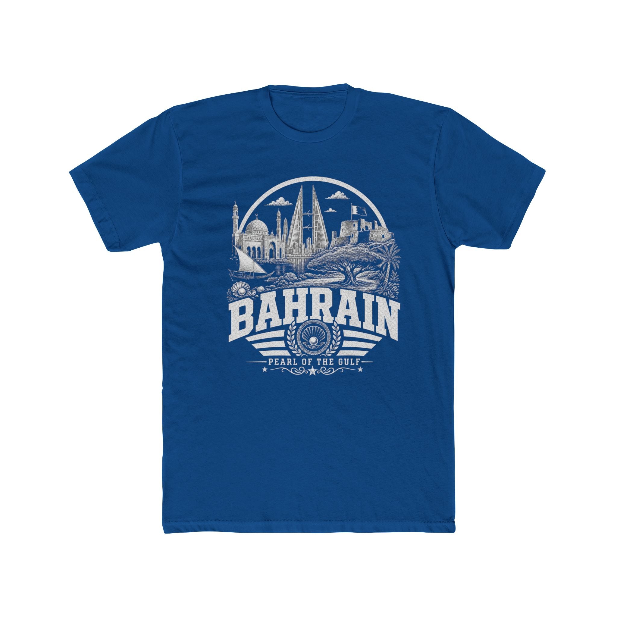 Camiseta Masculina Bahrain Pérola do Golfo