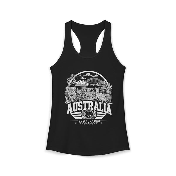 Australia Down Under Women's Tank Top