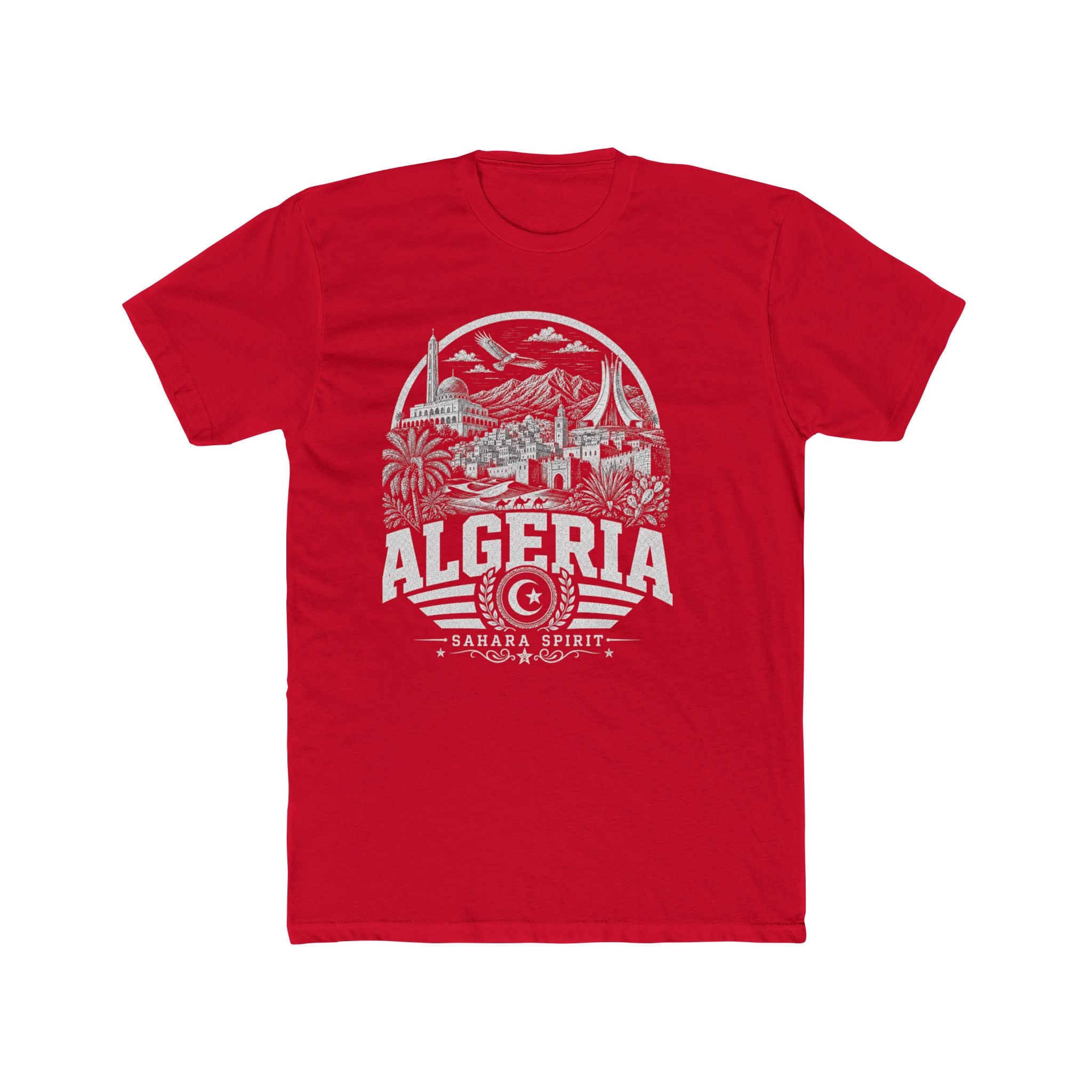 Camiseta Masculina Algeria Sahara Spirit