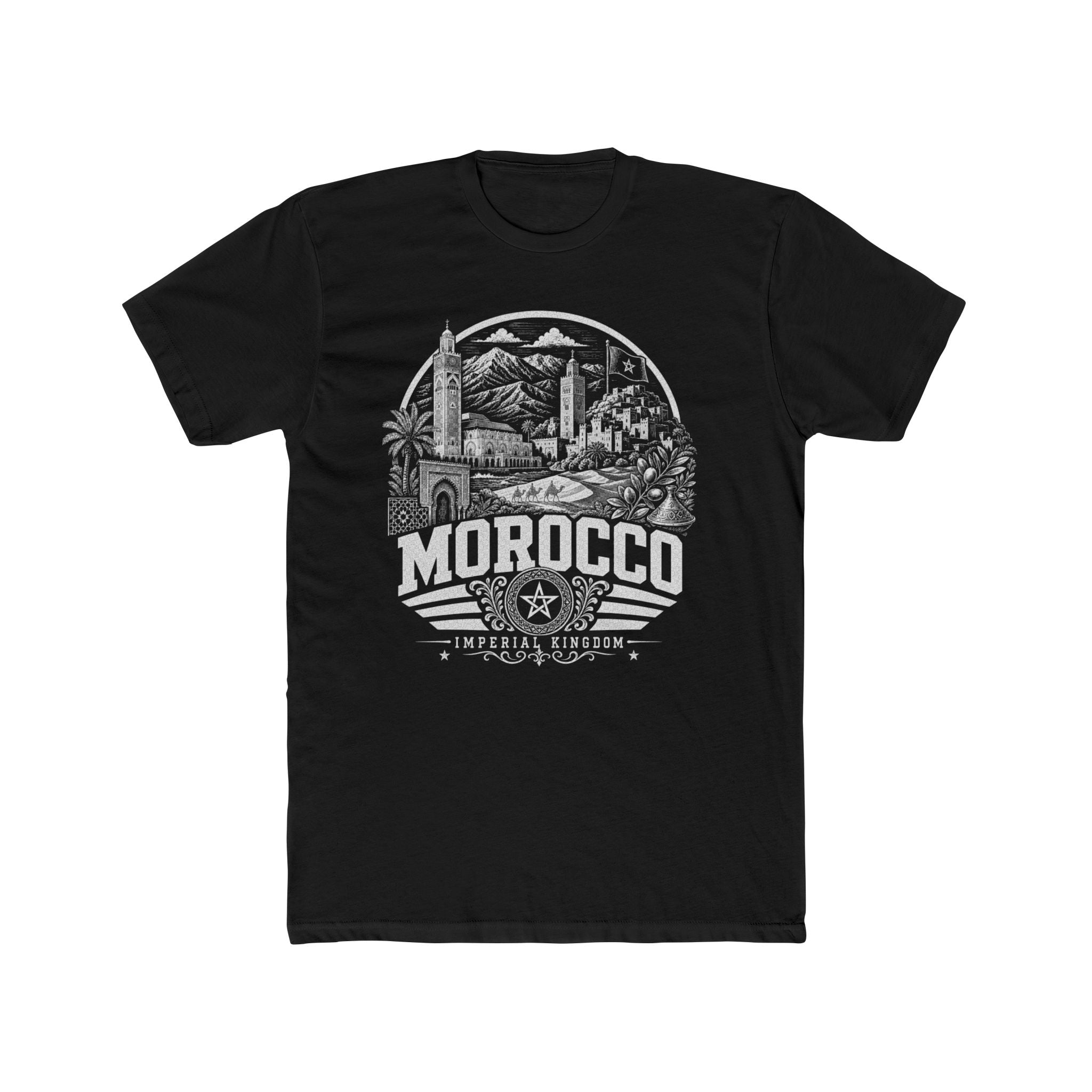 Camiseta para hombre Reino Imperial de Marruecos