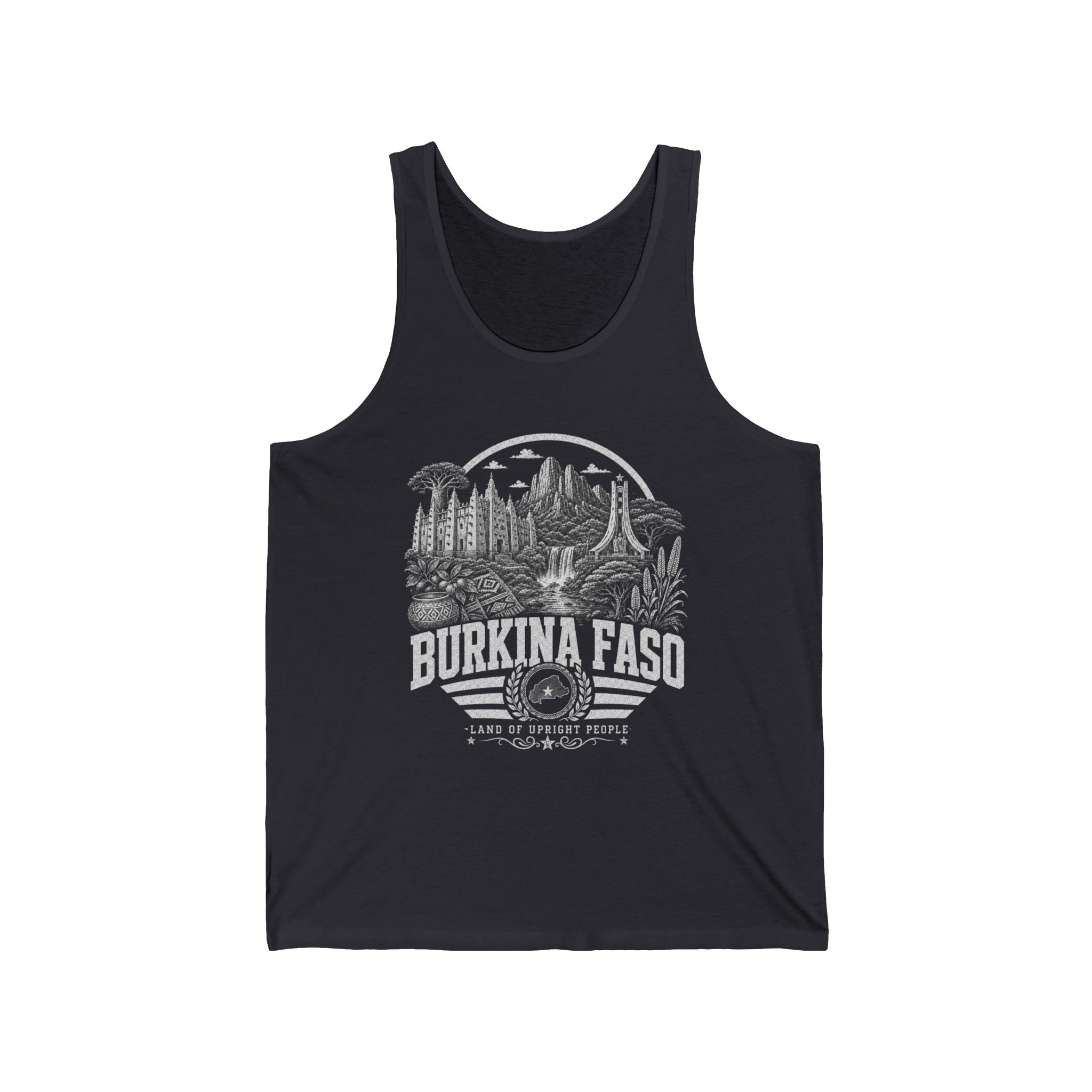 Burkina Faso Land of Upright People Men's Tank Top