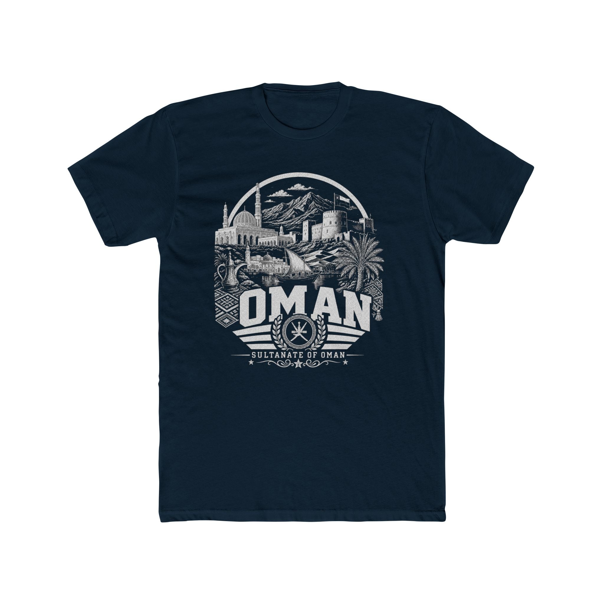 Omã Sultanato de Omã Camiseta Masculina