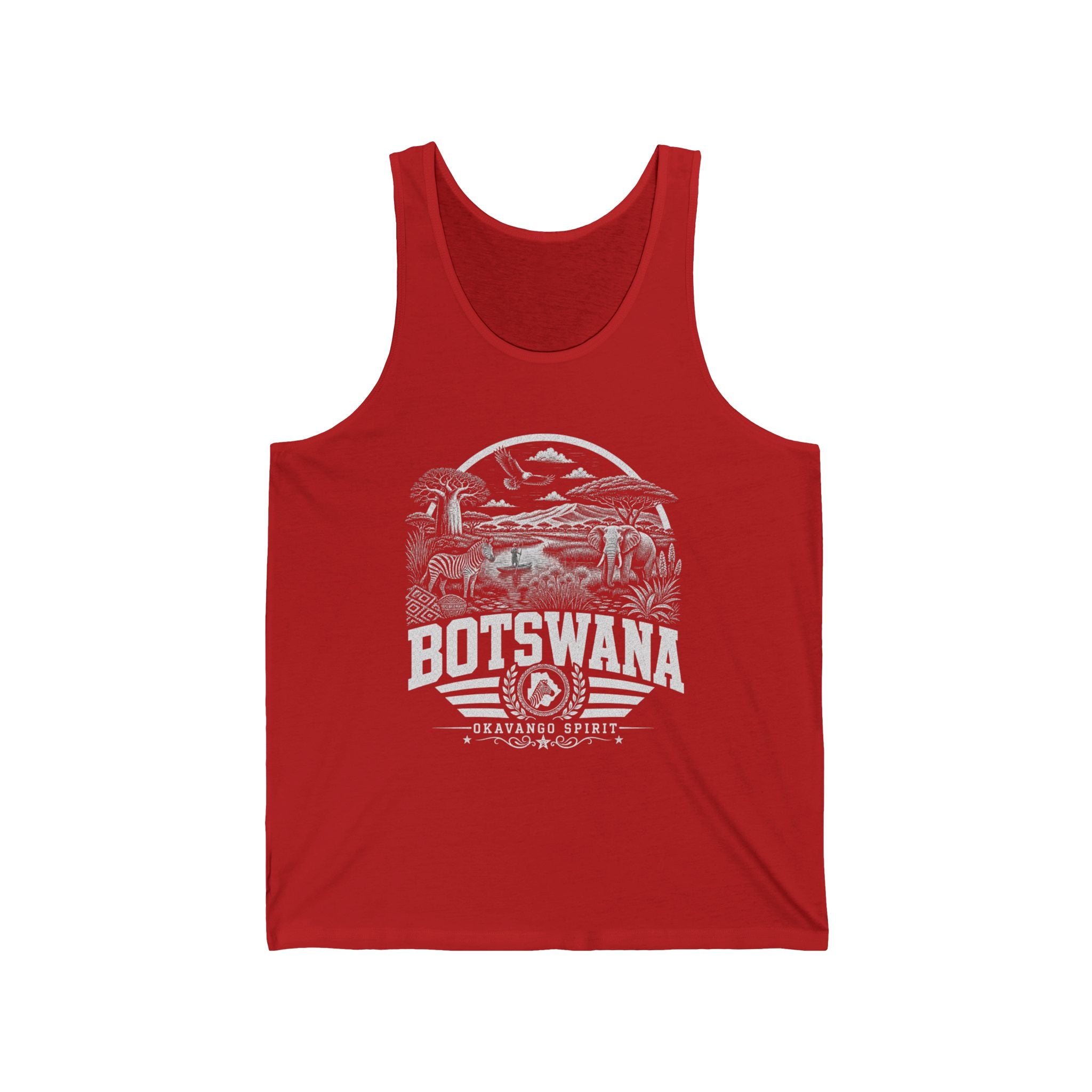 Botswana Okavango Spirit Men's Tank Top