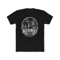 Norway vintage landmarks men's tee — iconic landmark design | Nameshi Destinations (view 2)
