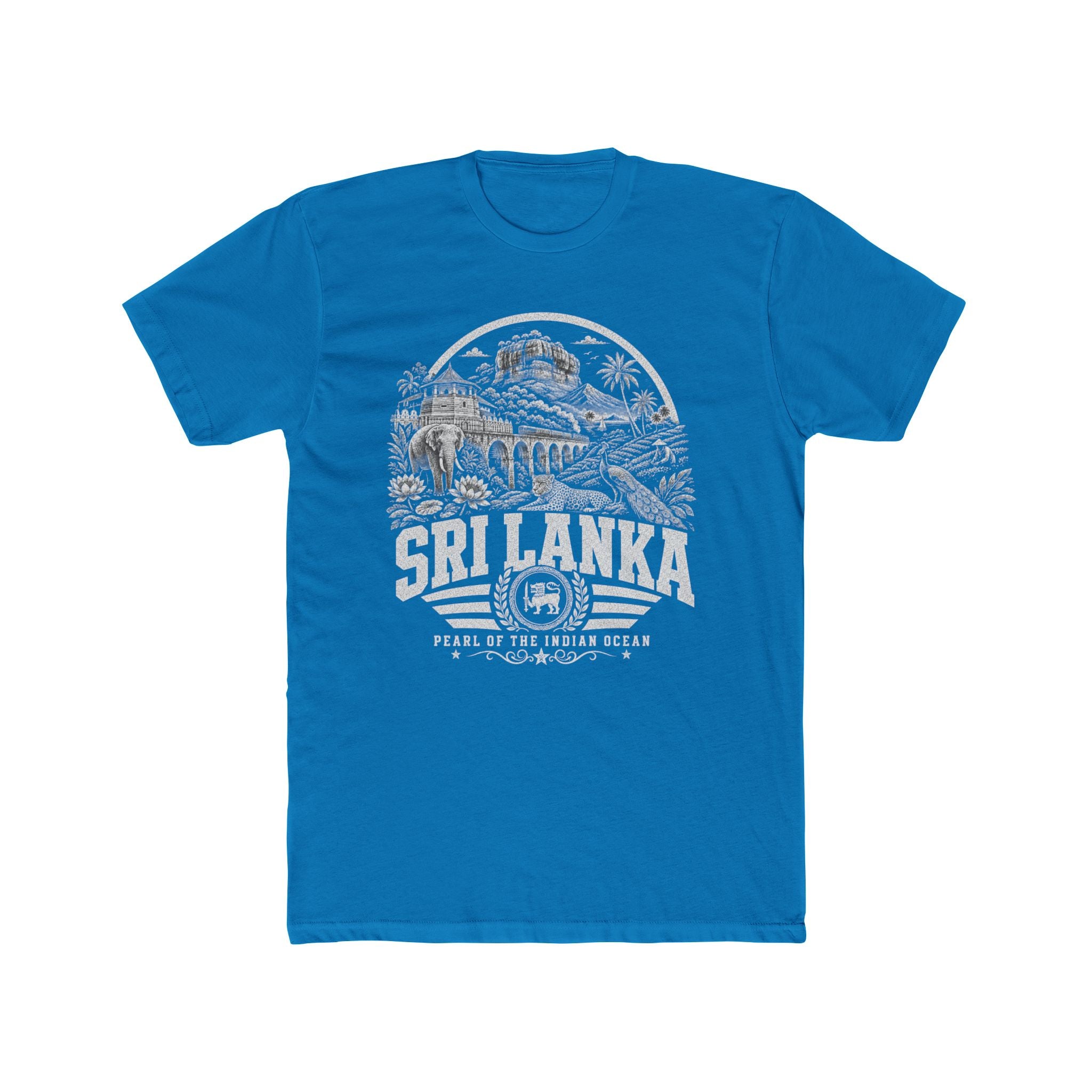 Camiseta Masculina Sri Lanka Pérola do Oceano Índico